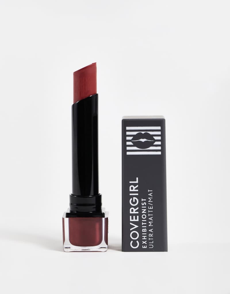 CoverGirl Exhibitionist 24HR Ultra-Matte Lipstick in Risky Business Covergirl