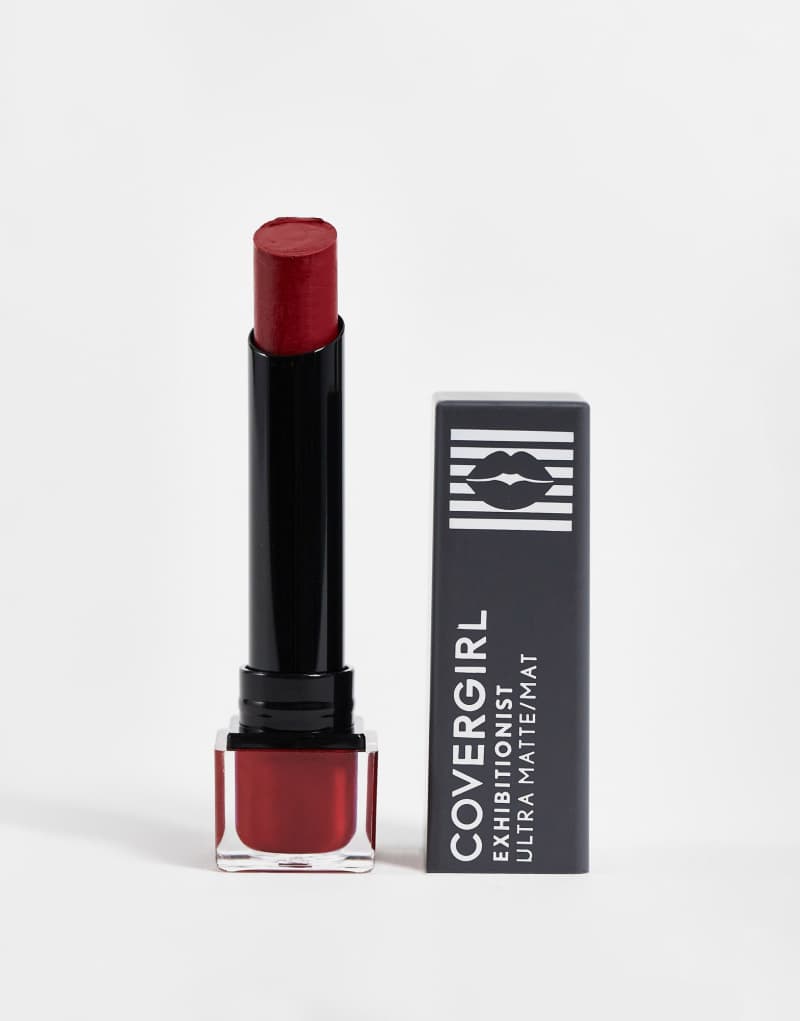 CoverGirl Exhibitionist 24HR Ultra-Matte Lipstick in The Real Thing Covergirl