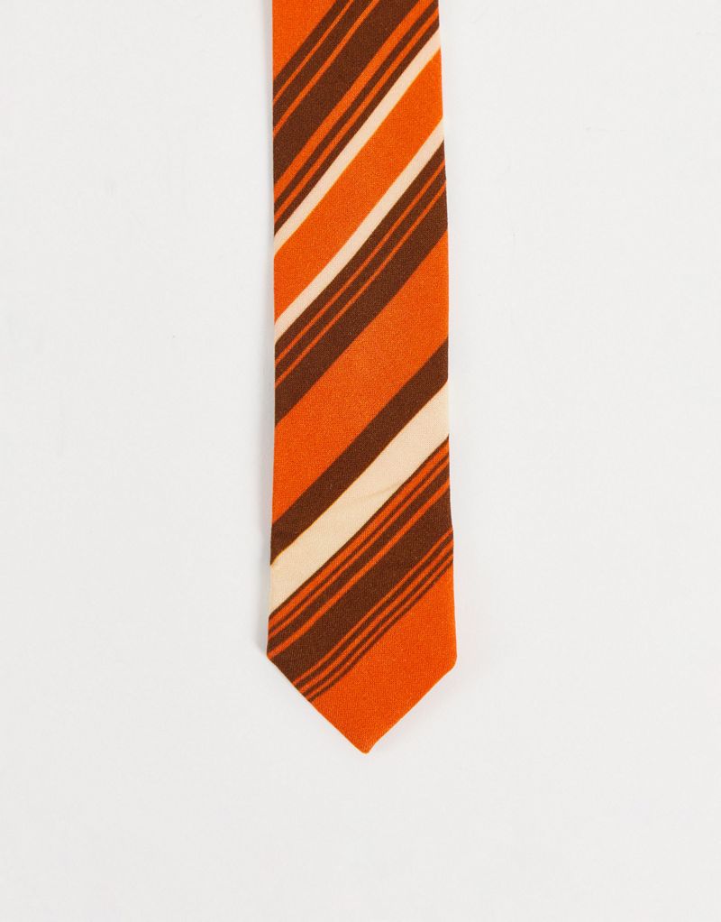 Разноцветный галстук в полоску Devils Advocate Devils Advocate
