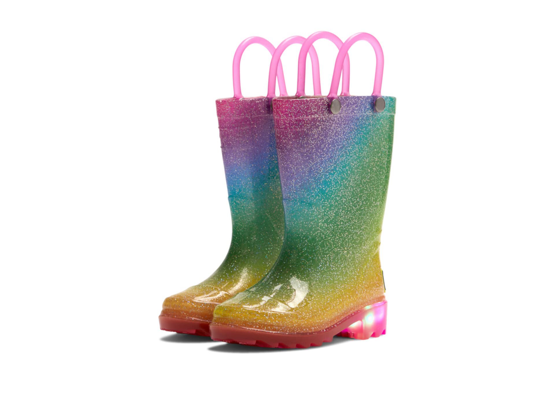 Непромокаемые ботинки с подсветкой Celestial Ombre (для малышей/маленьких детей) Western Chief