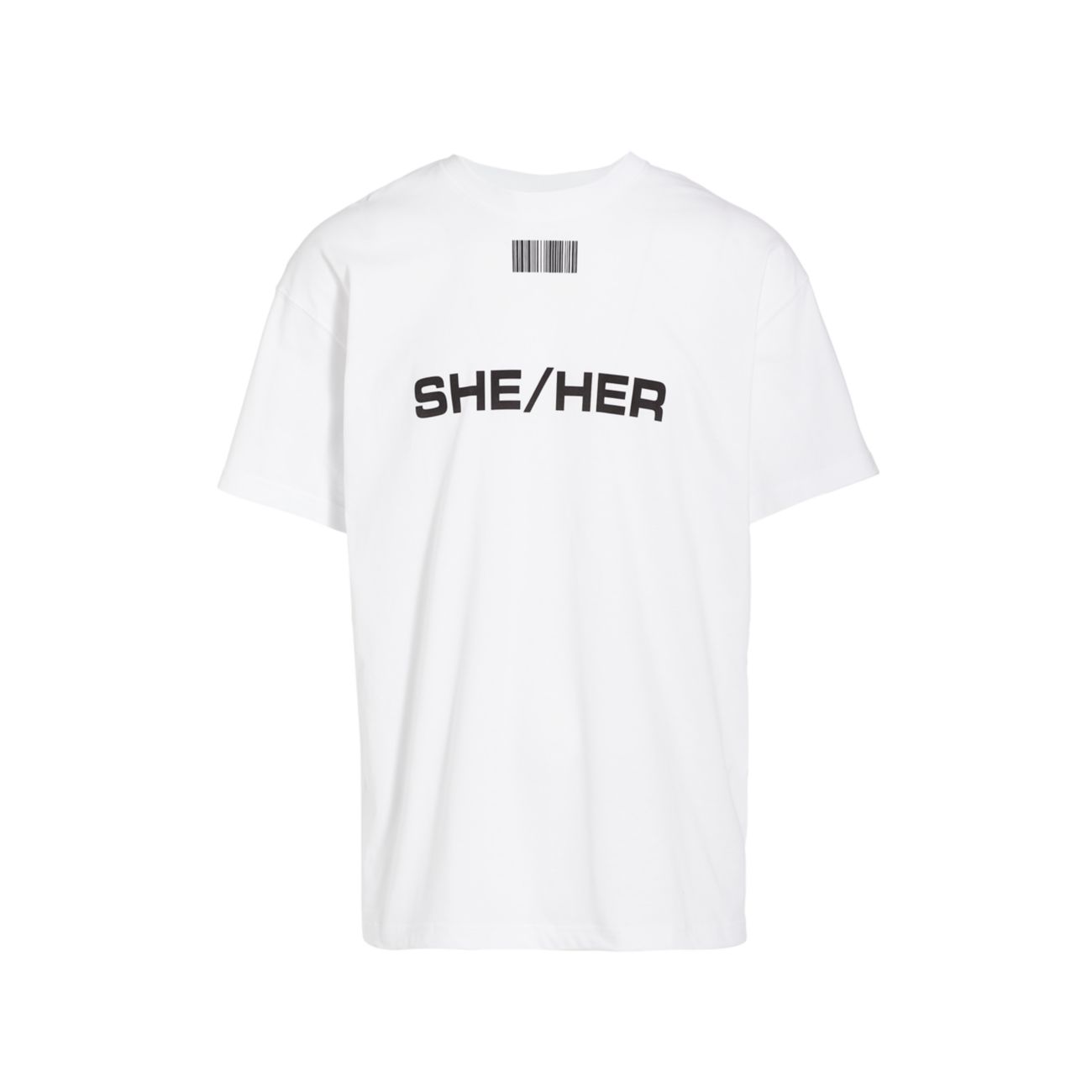 Хлопковая футболка She/Her VTMNTS