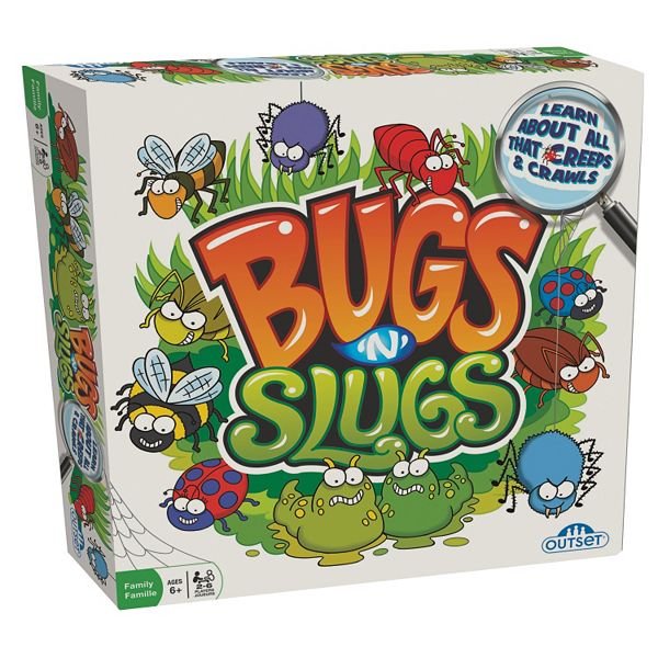 Игра «Bugs N' Slugs» для компании от 2 до 6 игроков, от 6 лет и старше Outset