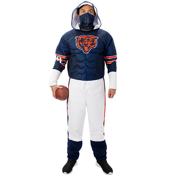 Мужской костюм Chicago Bears с мускульными вставками и капюшоном Jerry Leigh