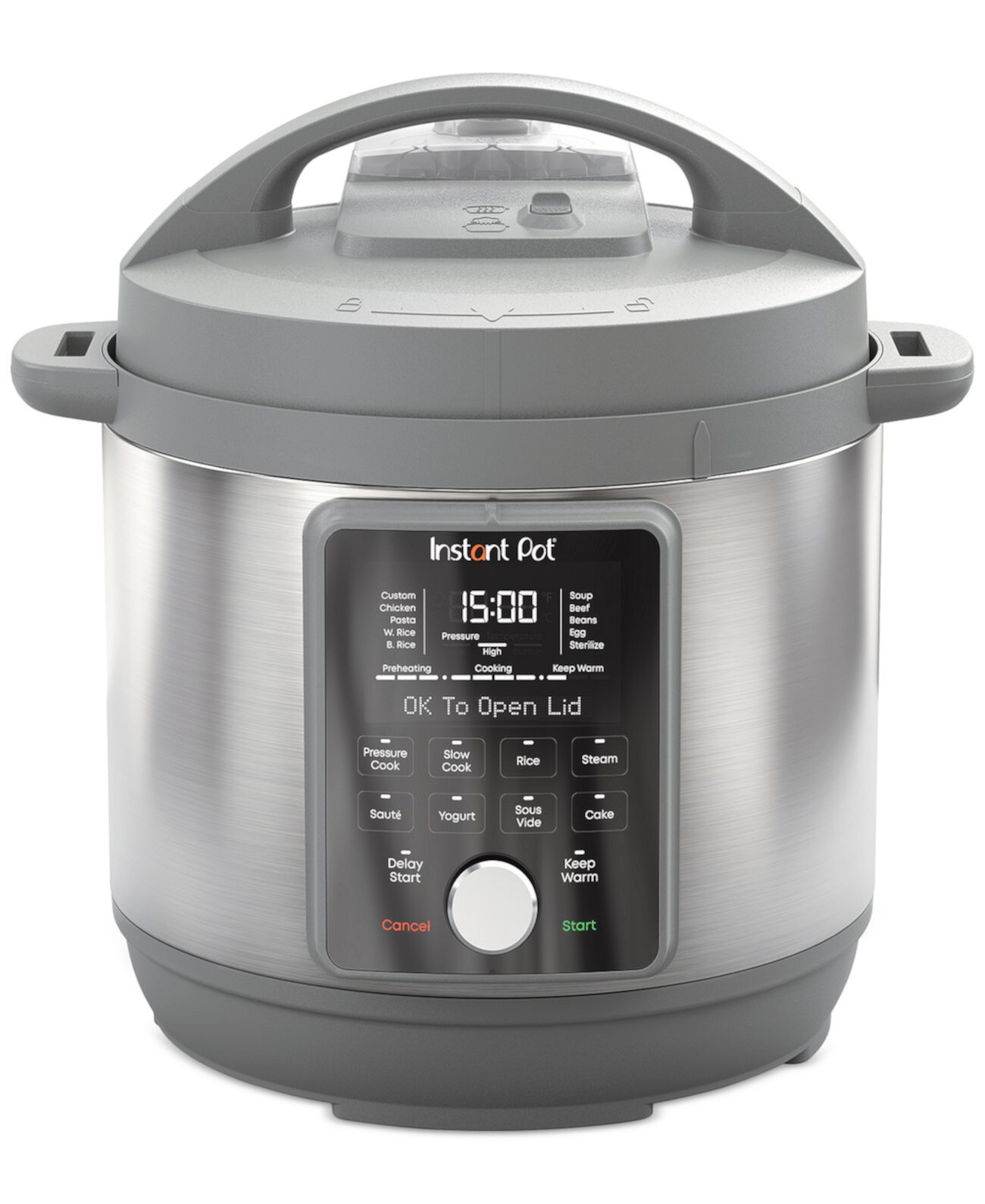 Дуо Плюс 6-Qt. Многофункциональная скороварка с бесшумным выпуском пара Instant Pot