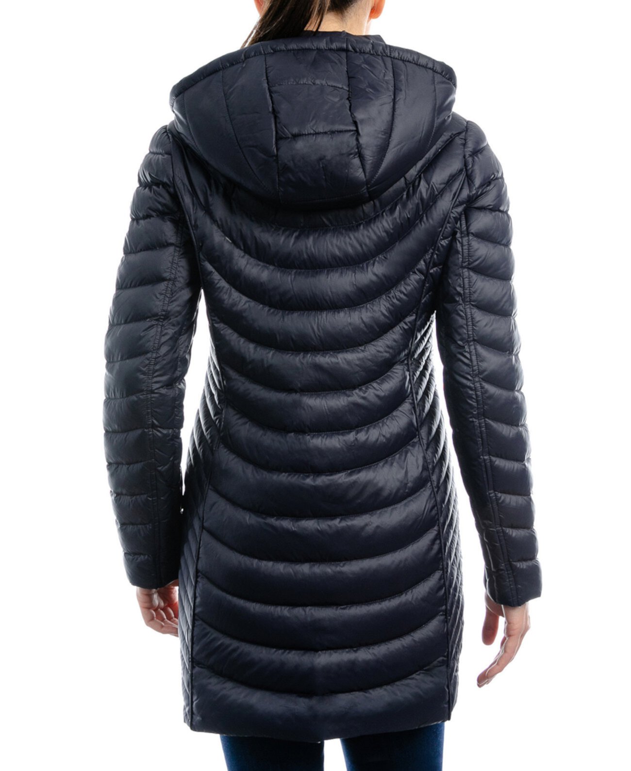 Женское компактное пуховое пальто с капюшоном Petite, созданное для Macy's Michael Kors