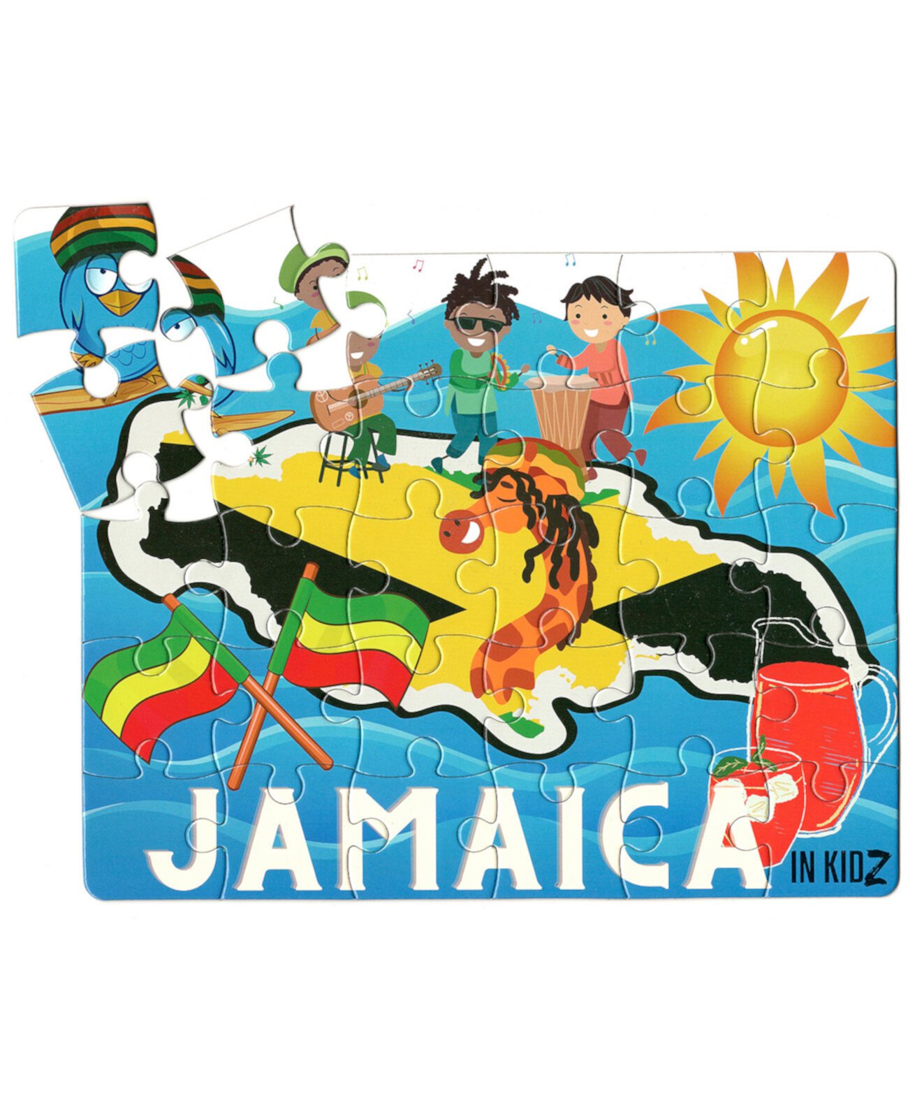 Набор образовательных игрушек «Культура Ямайки» In KidZ