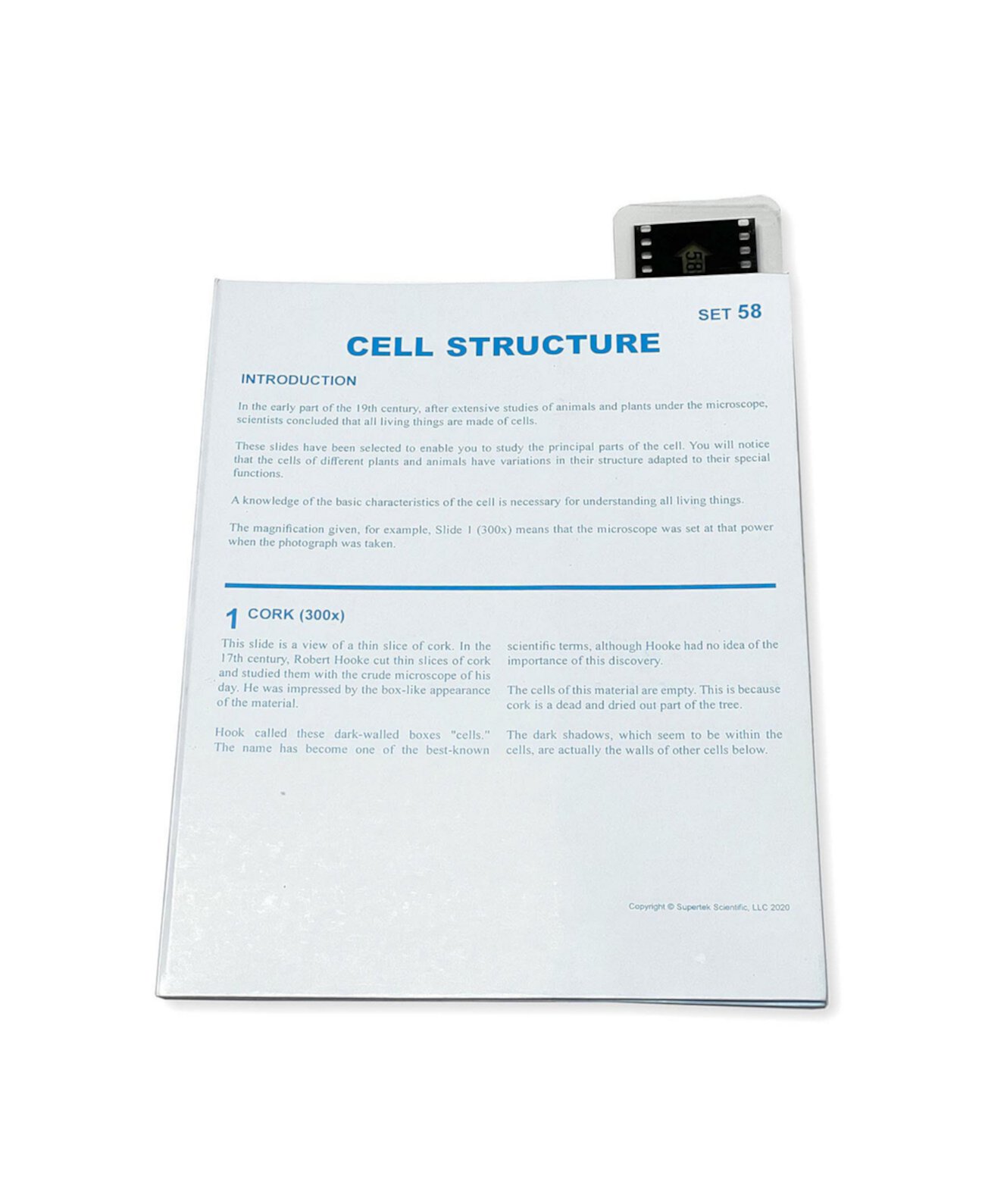 Микропрепарат, клеточная структура Supertek