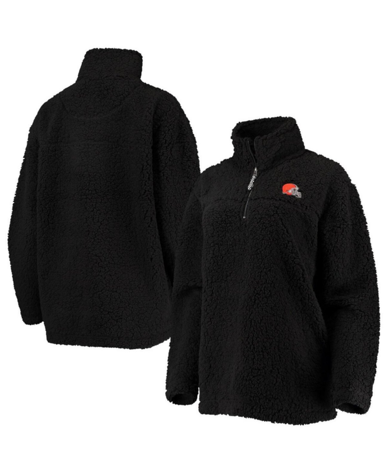 Женская Куртка G-III Cleveland Browns Sherpa Quarter-Zip G-III