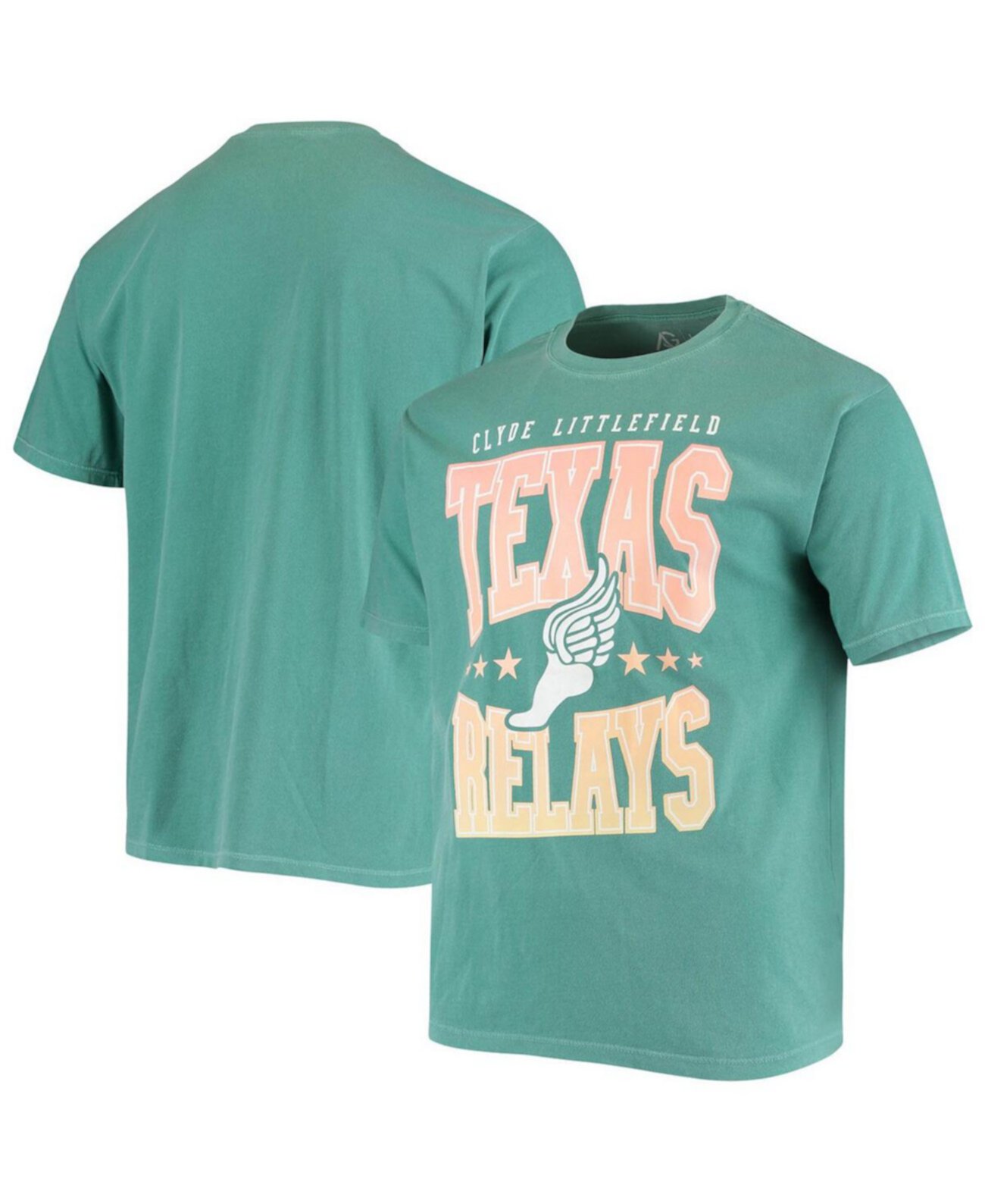 Мужская зеленая футболка Texas Relays (Fair Trade) Showtime Alta Gracia
