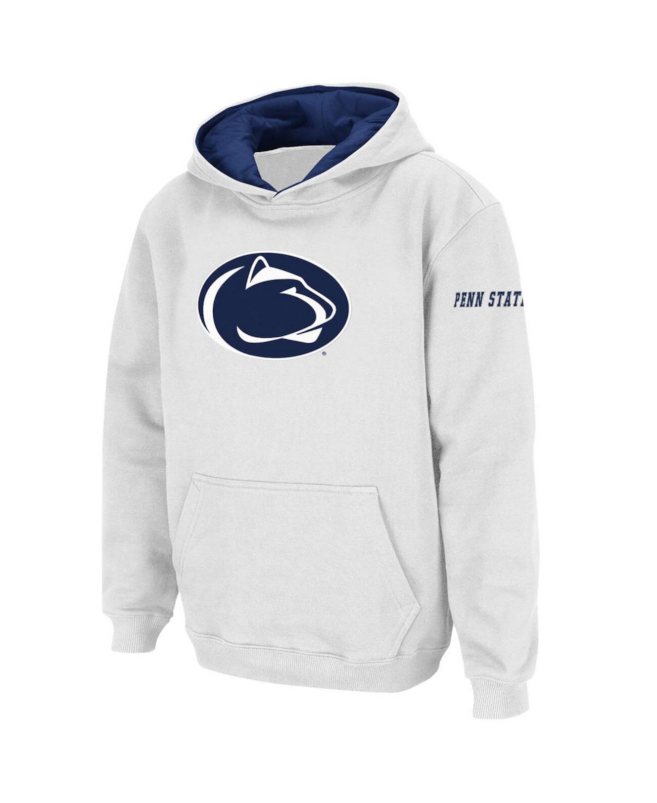 Белая толстовка с капюшоном Penn State Nittany Lions с большим логотипом для мальчиков Stadium Athletic