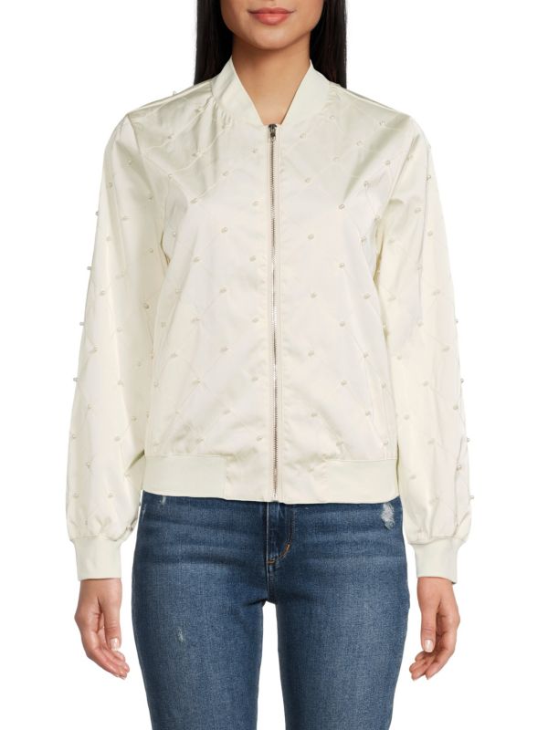 Женский Пуховик Wdny Pearl Quilted Bomber Jacket Wdny