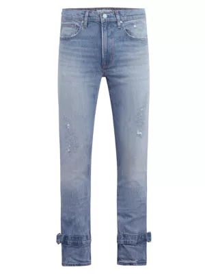 Расклешенные джинсы Hudson x Brandon Williams Jack Kick Hudson Jeans