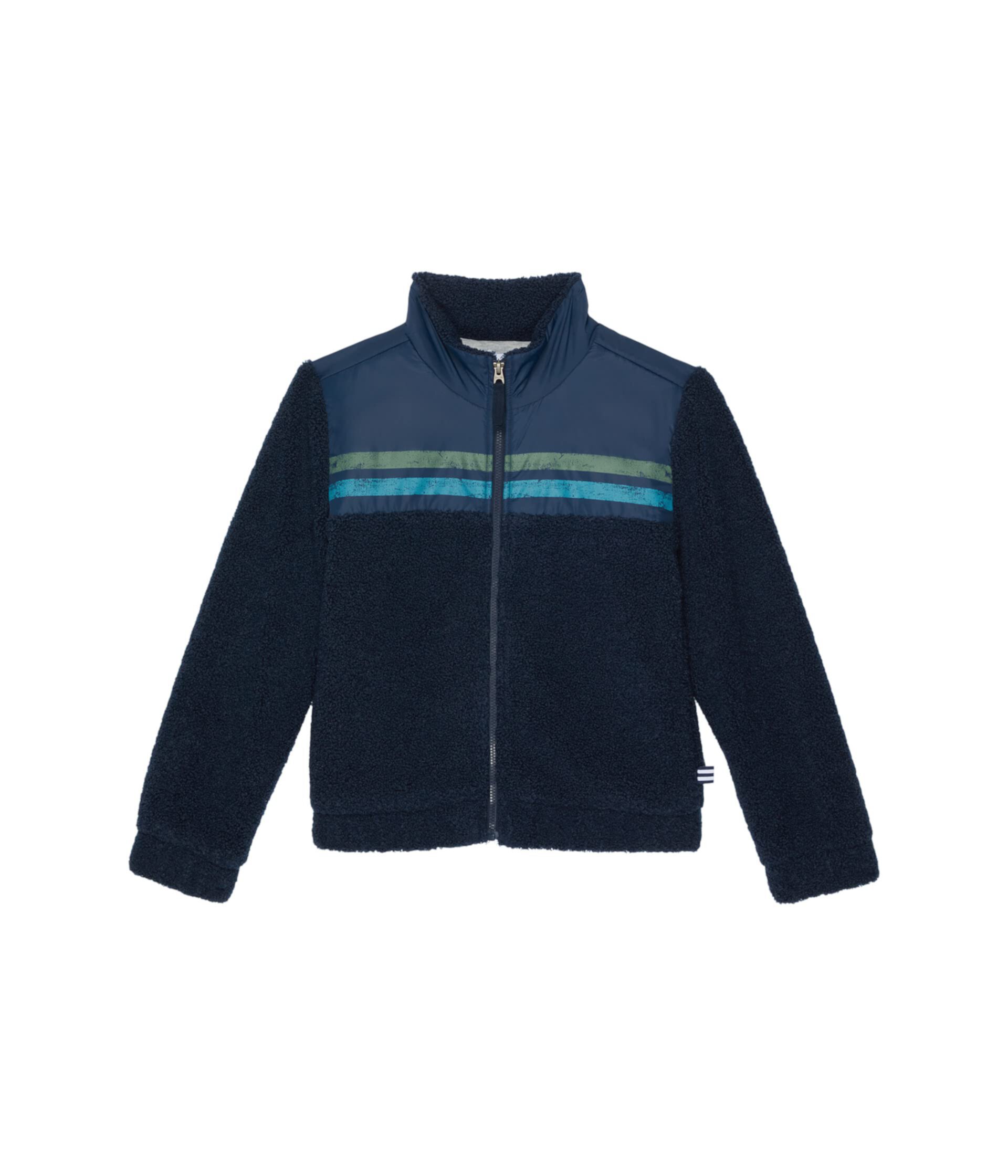 Куртка Racing Stripe Sherpa (для малышей/маленьких детей/больших детей) Splendid Littles