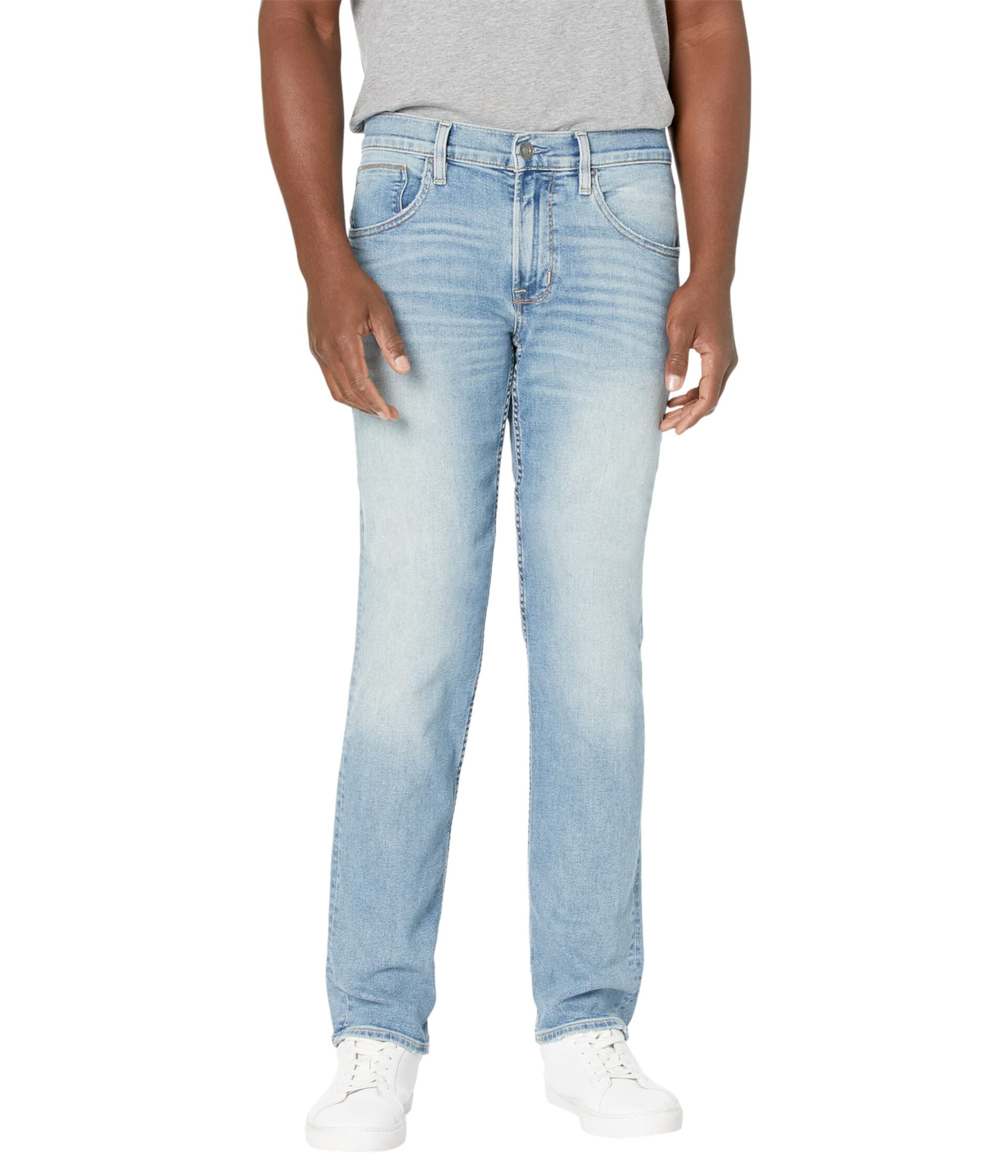Широкая ширинка на молнии Byron Slim Straight в цвете Accel Hudson Jeans