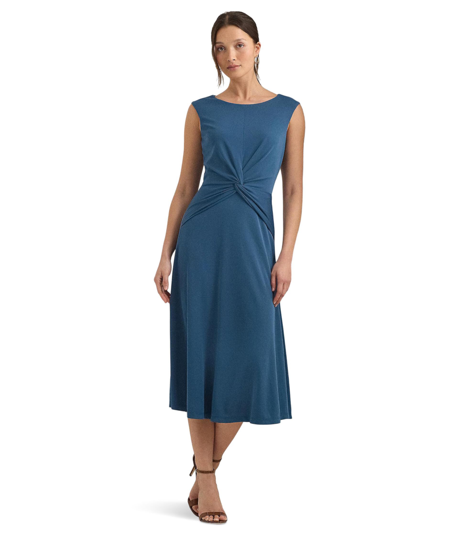 Twist-Front Jersey Dress LAUREN Ralph Lauren