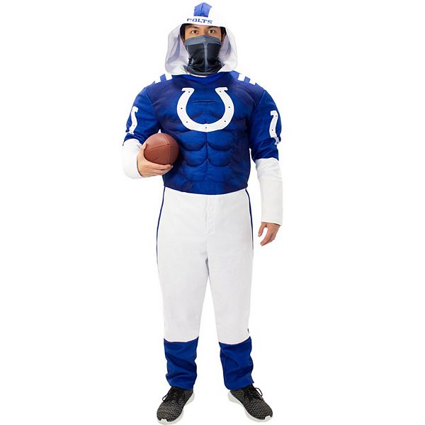 Мужской костюм Indianapolis Colts Game Day с мягкой тканью и ярким принтом Jerry Leigh