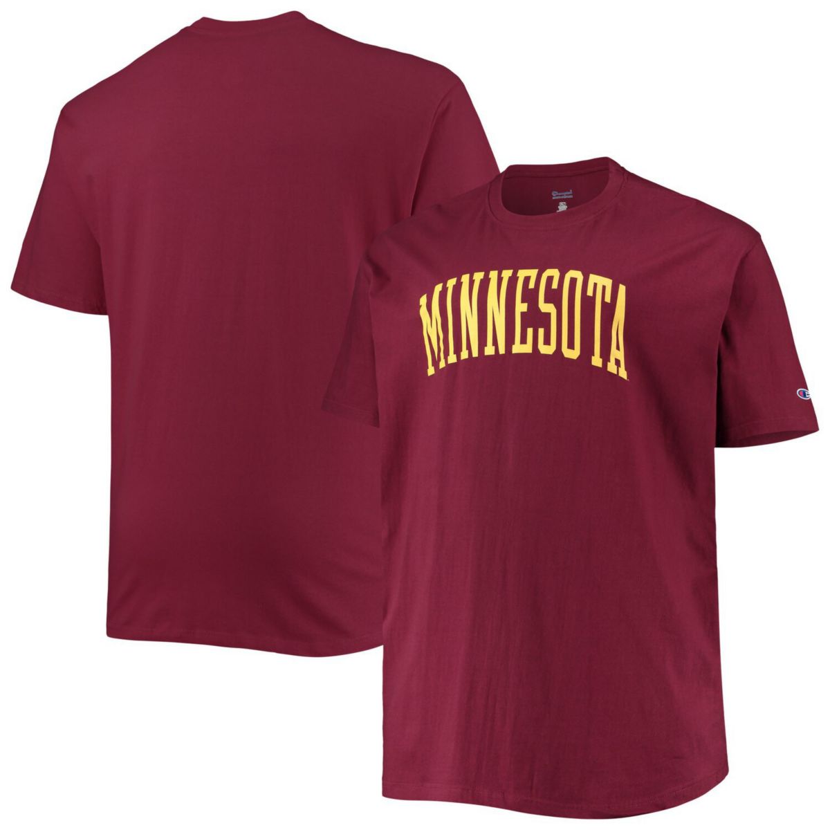 Мужская Футболка Champion Minnesota Golden Gophers Arch Team Logo Champion