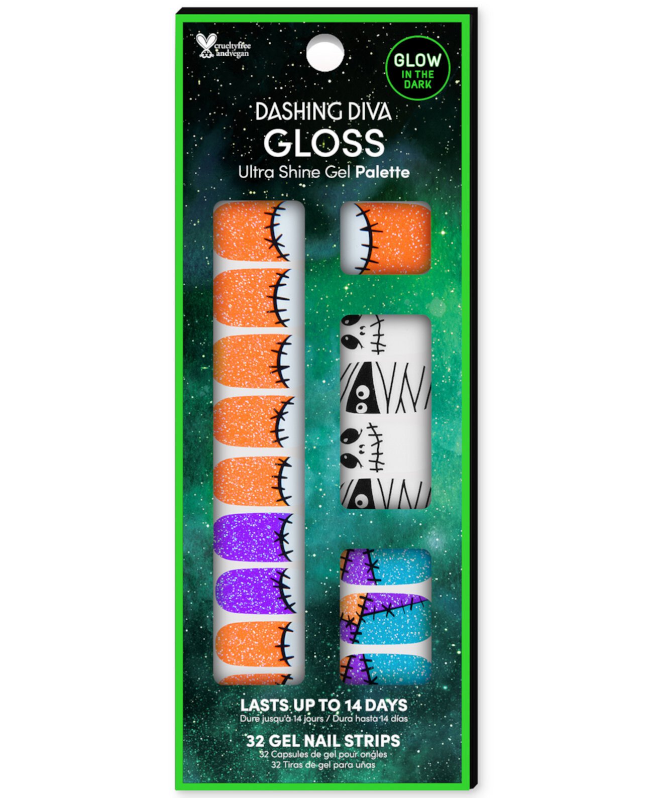 GLOSS Ultra Shine Gel Palette - Stitches & Stones Dashing Diva