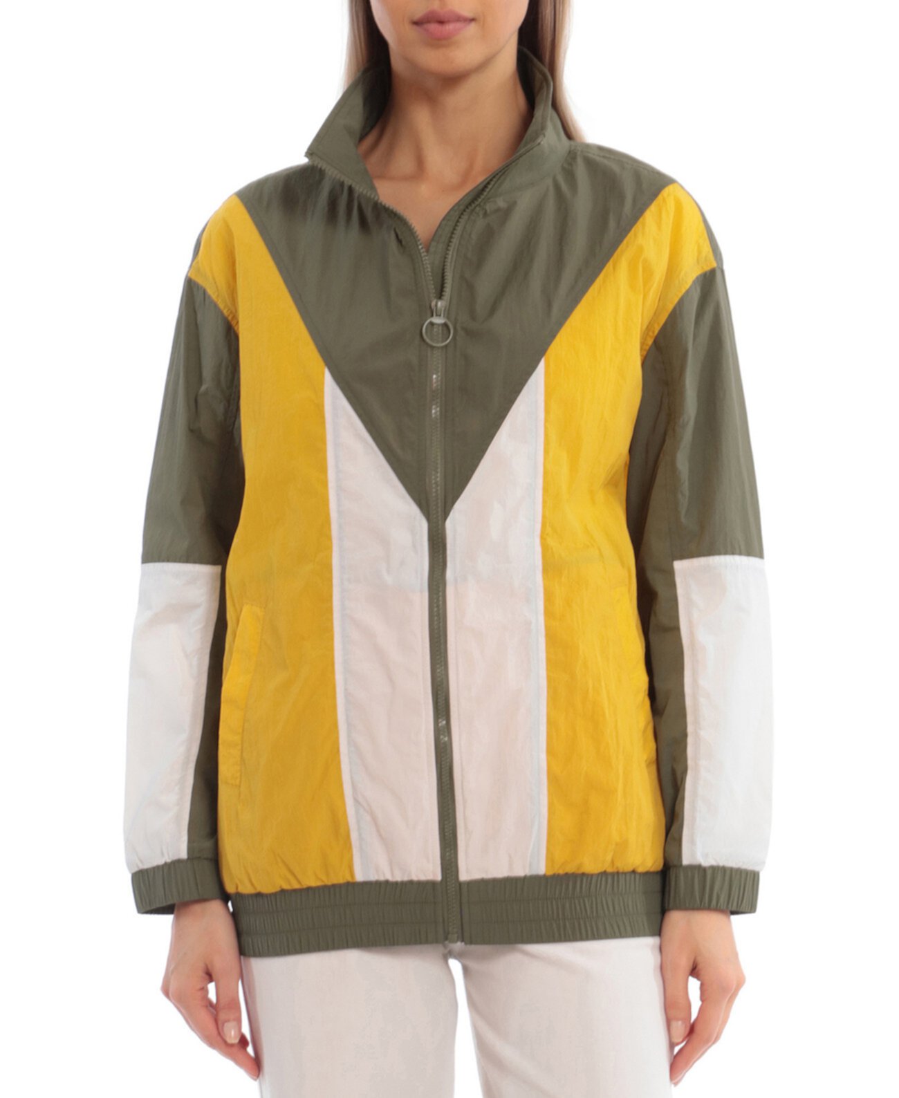 Женская спортивная куртка с цветными блоками Avec Les Filles