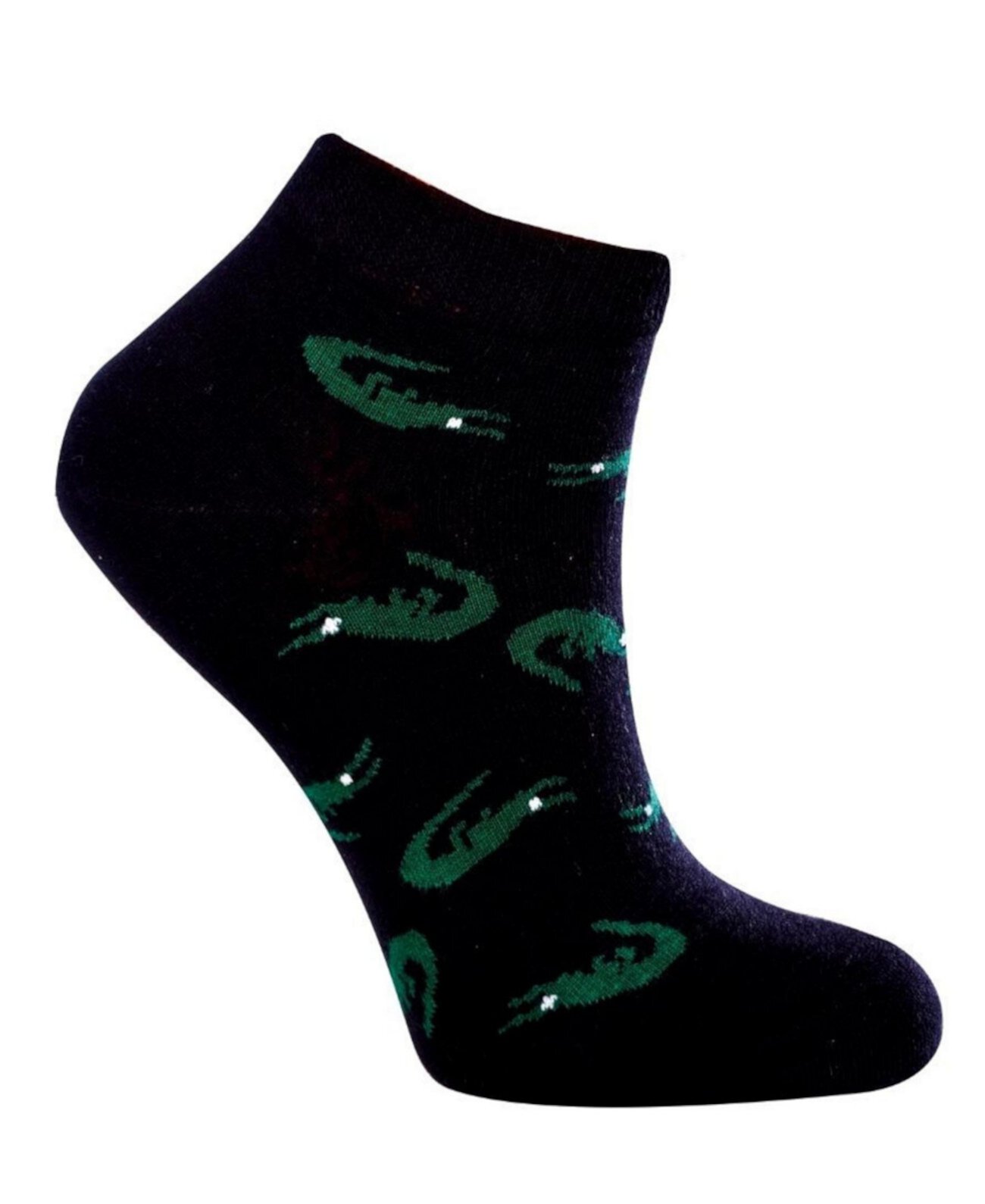 Женские носки из натуральной кожи аллигатора W-Cotton с бесшовным мыском, упаковка из 1 шт. Love Sock Company