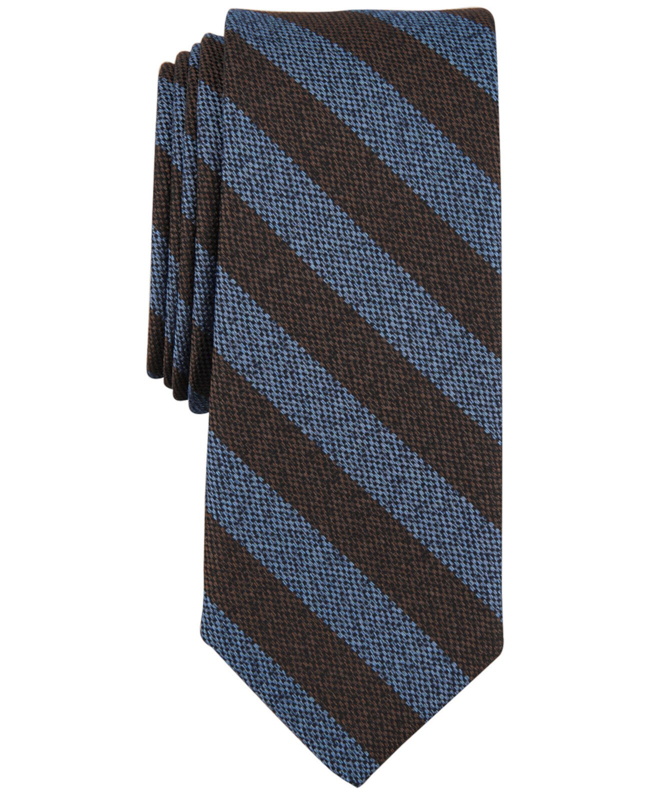 Мужской галстук-скинни в полоску со стрелками, созданный для Macy's Bar III
