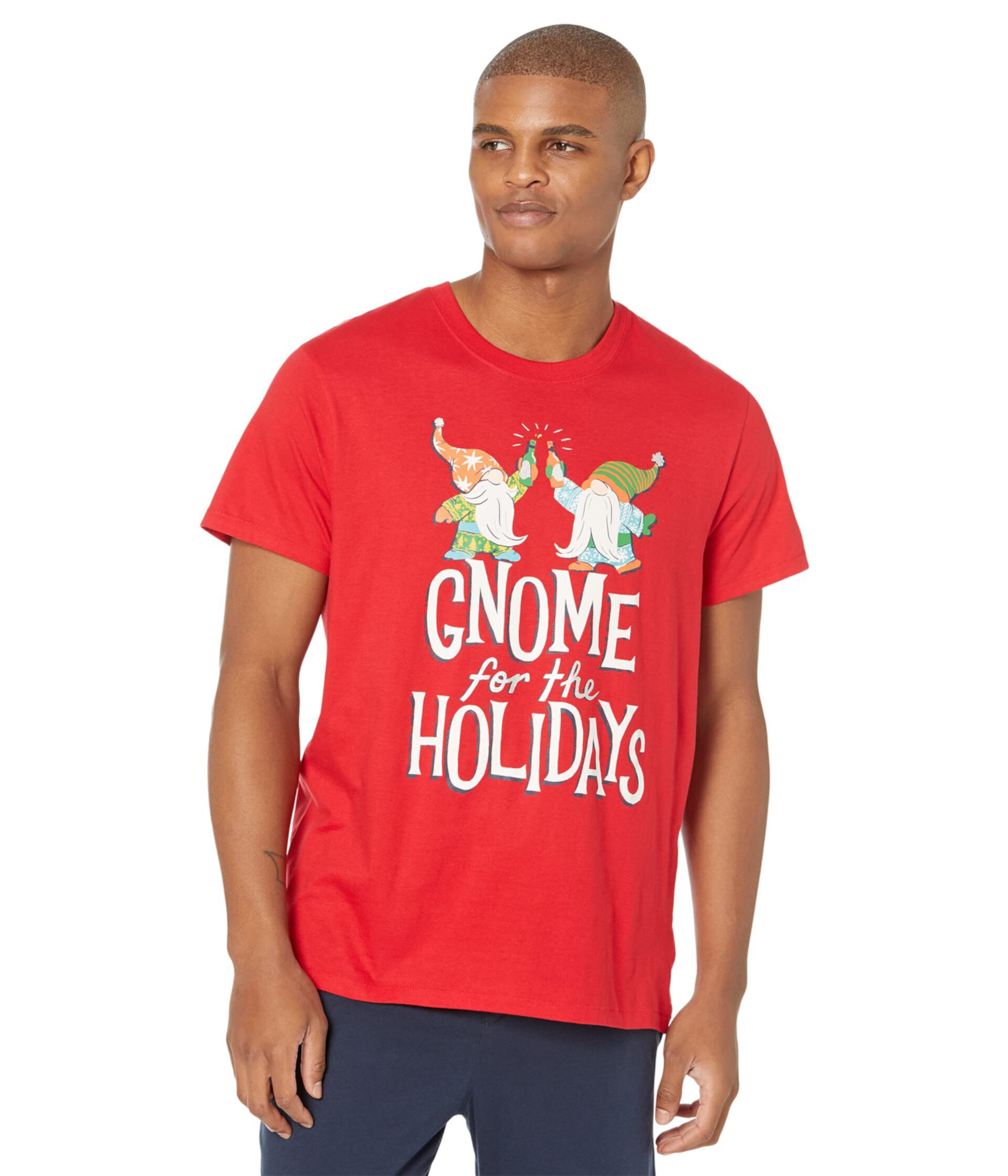 Футболка Gnome For The Holidays Little Blue House by Hatley