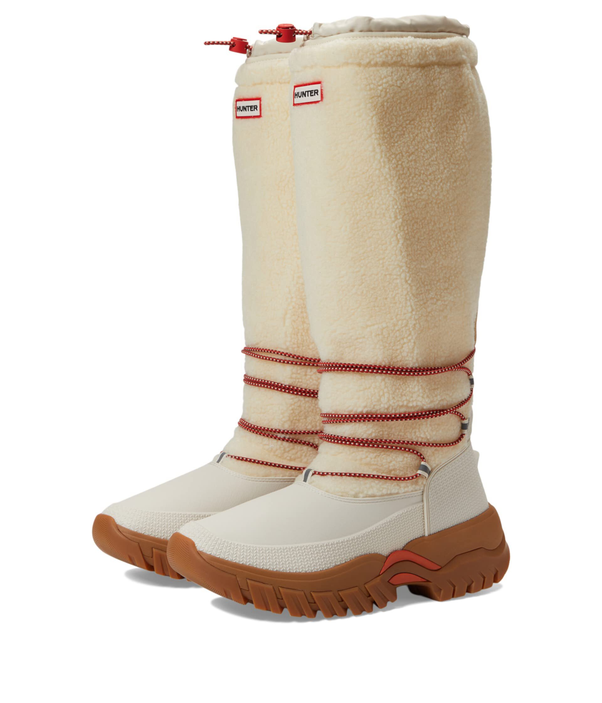 Wanderer Tall Sherpa Snow Boot Hunter