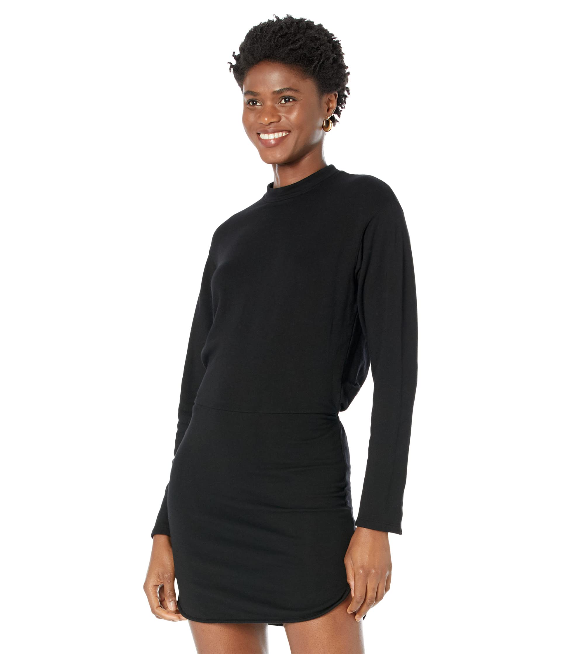 Supersoft Fleece Sweatshirt Dress Monrow