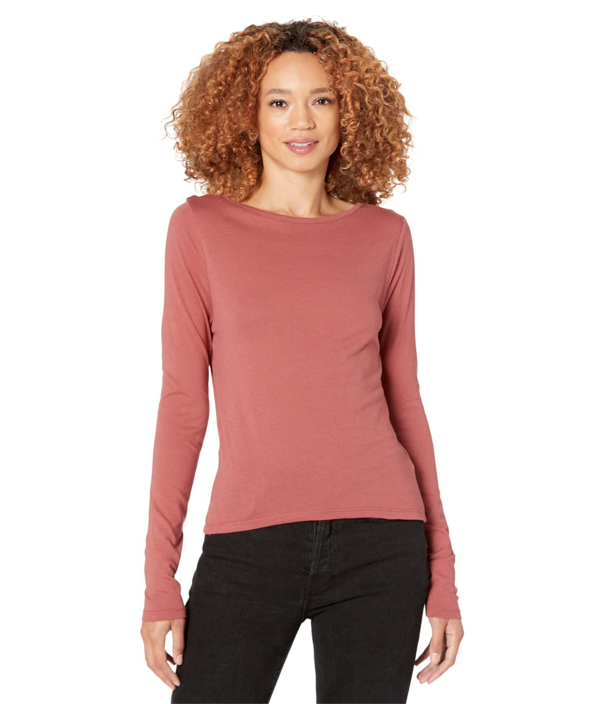 Reversible Scoop Neck Long Sleeve Splendid