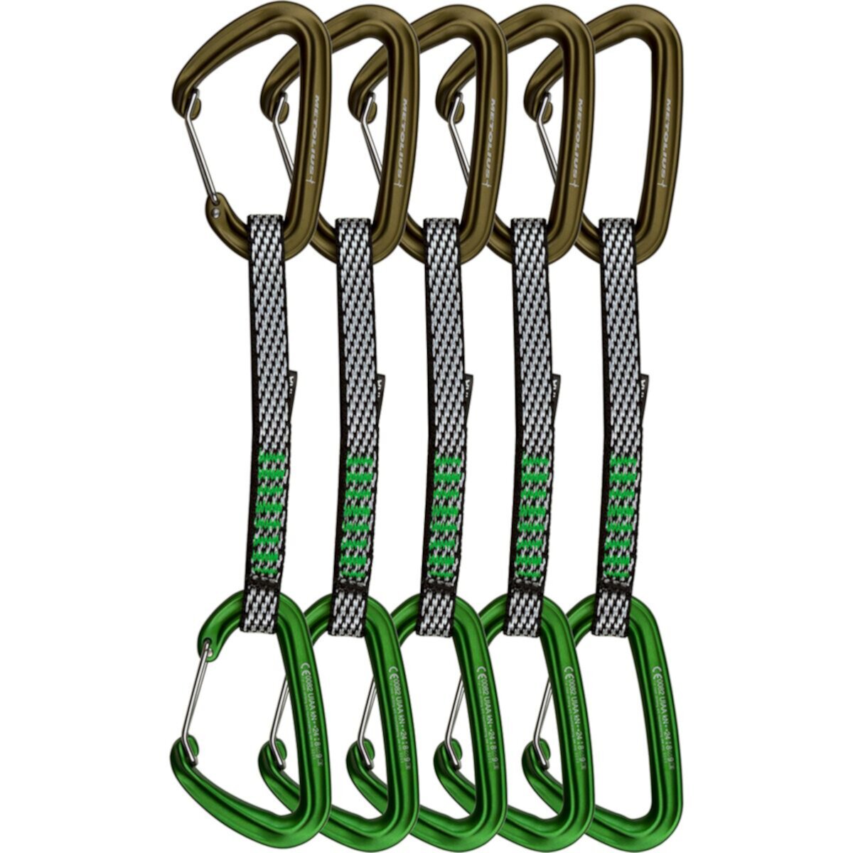 Оттяжка для скалолазания и альпинизма Metolius Inferno Go To Quickdraw - 5-Pack Metolius