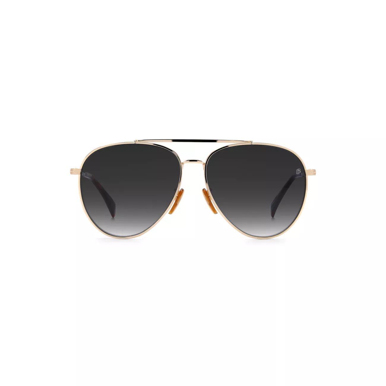 Металлические солнцезащитные очки-авиаторы 61 мм David Beckham