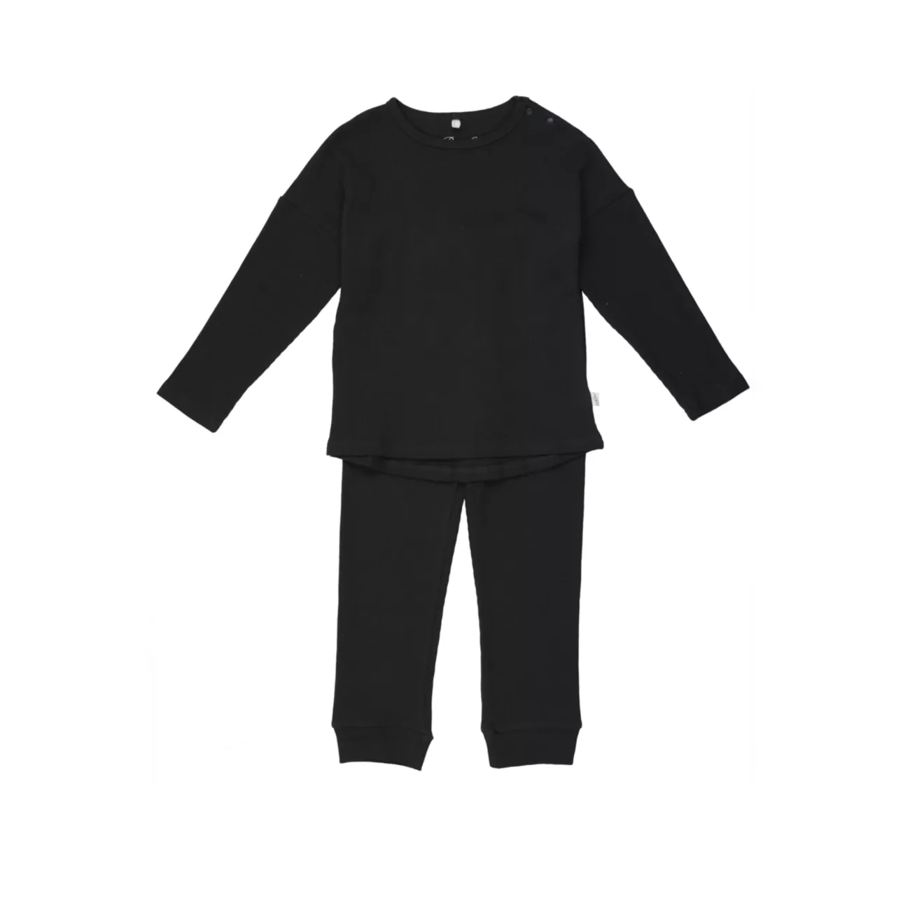 Детские &amp;amp; Вафельный пижамный комплект Little Kid из 2 предметов Pouf