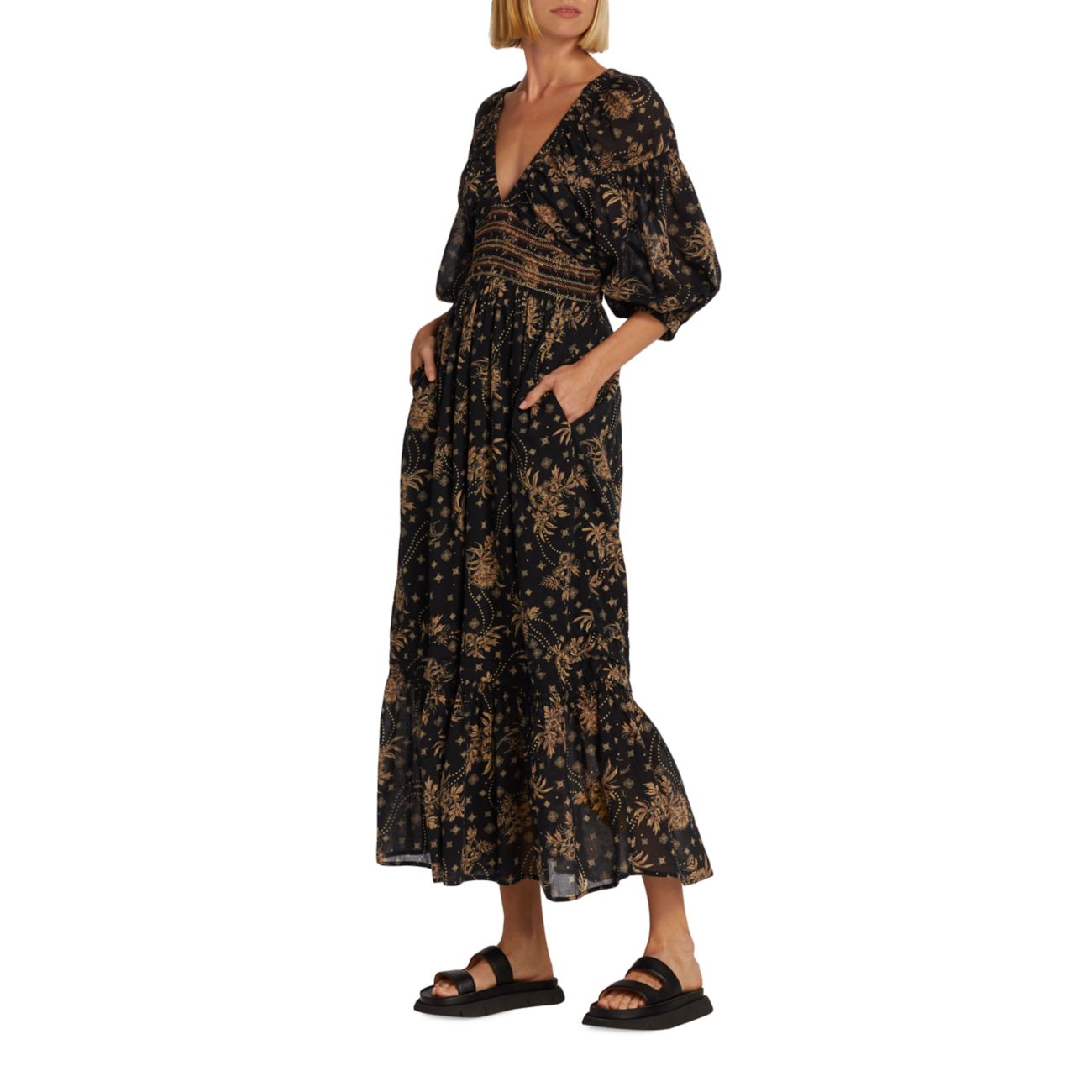 Golden Hour Maxi Dress Free People