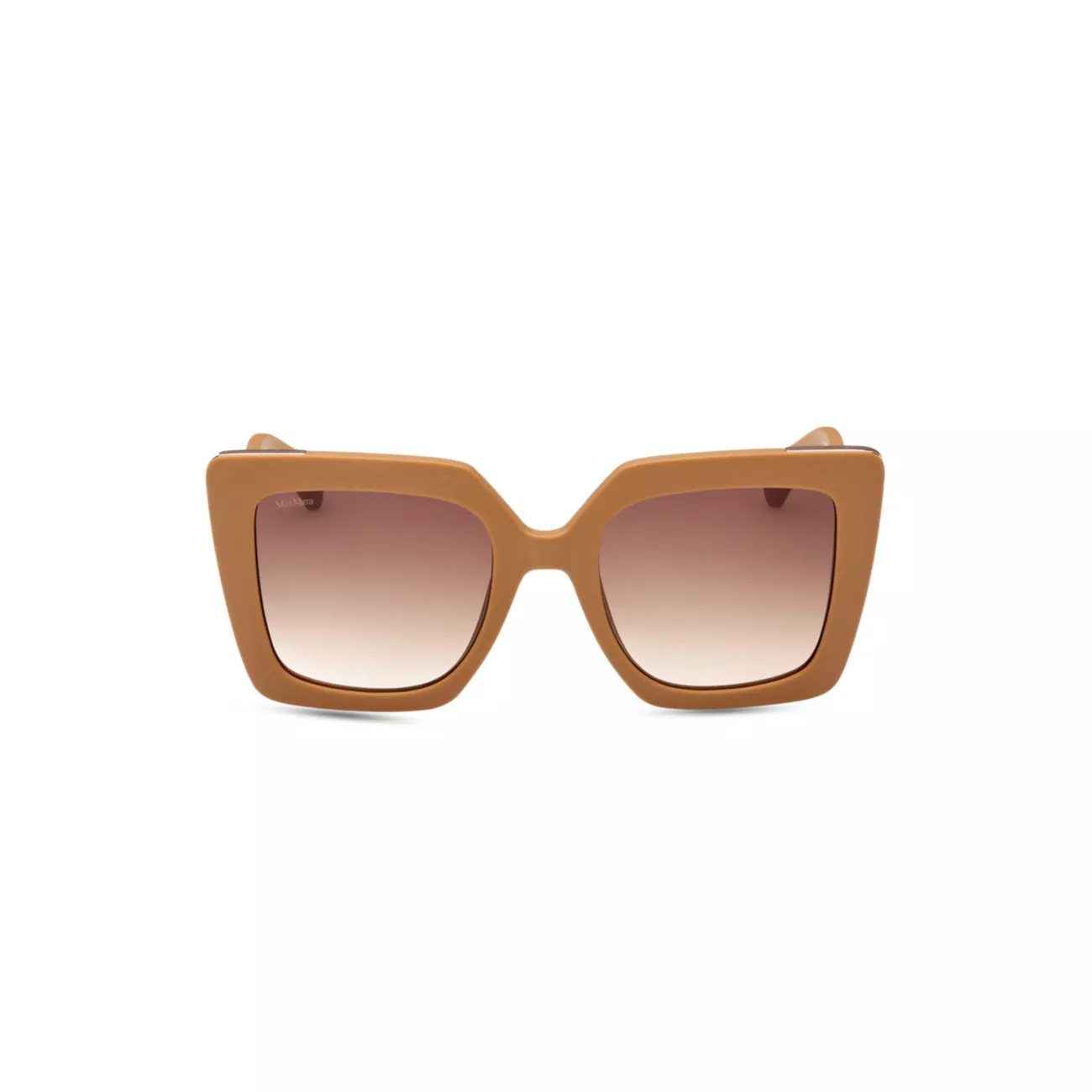 Дизайнерские квадратные солнцезащитные очки 52 мм Max Mara