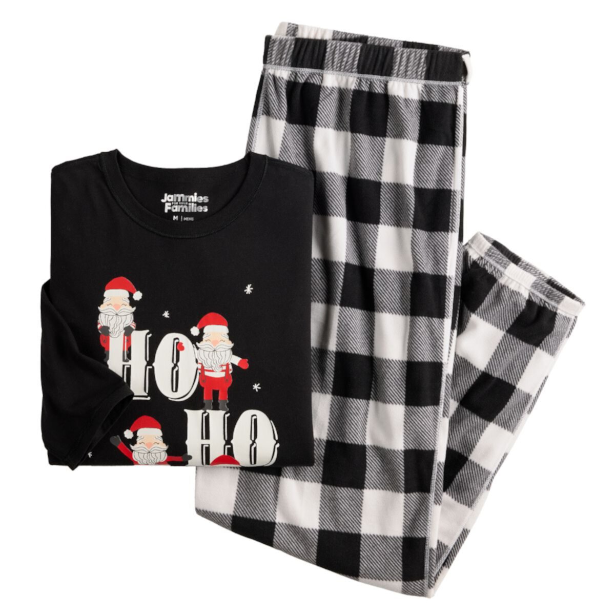 Мужские комплекты Jammies For Your Families® Ho Ho Ho Adaptive Pyjama Set Jammies For Your Families