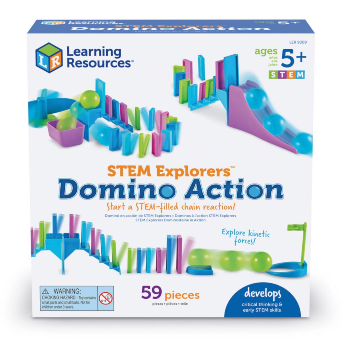 Учебные ресурсы Исследователи STEM Domino Dash Learning Resources