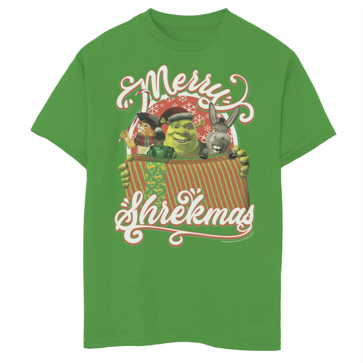 Детская Футболка DreamWorks Shrek Merry Shrekmas Dreamworks