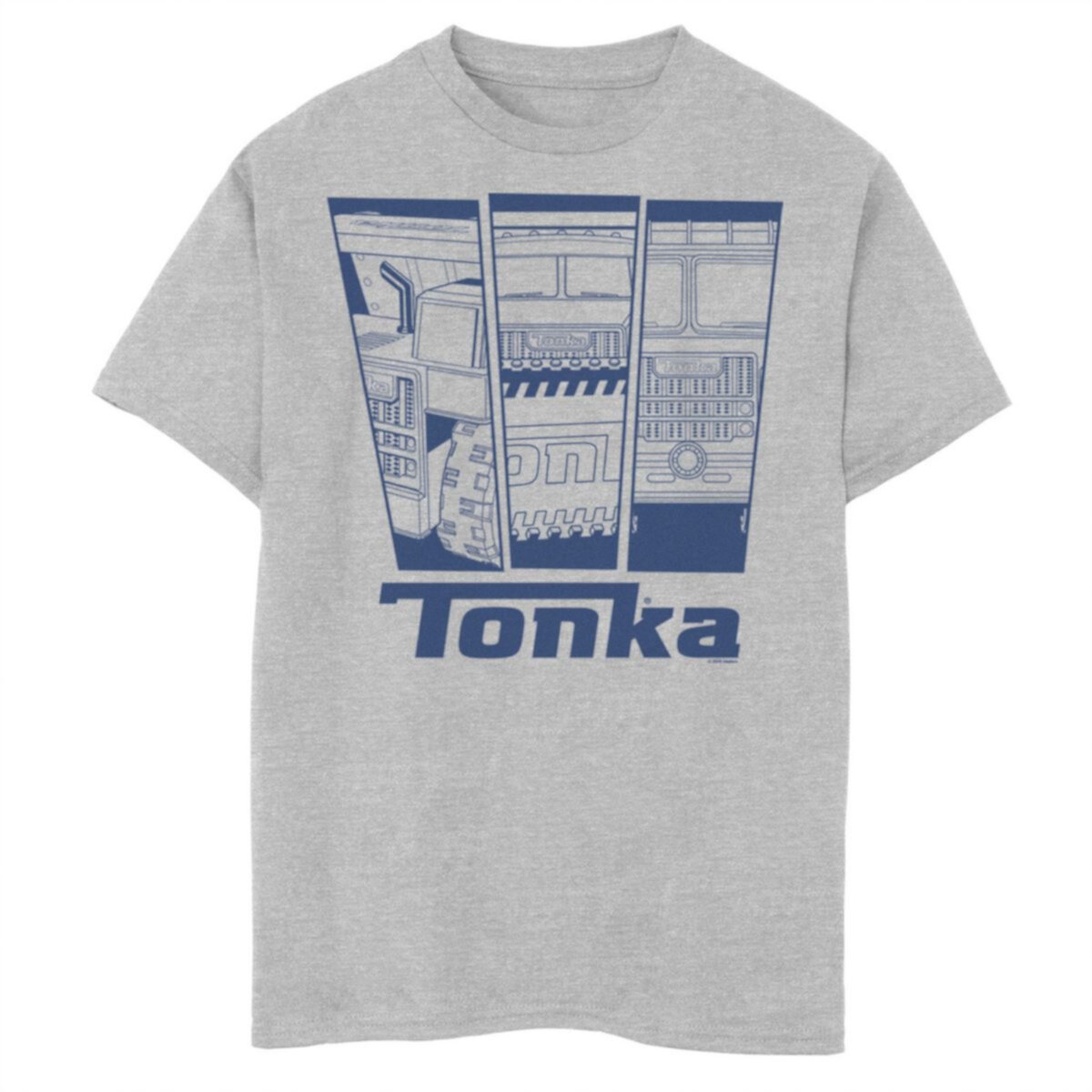 Футболка с графическим рисунком Tonka Truck Panels для мальчиков 8–20 лет Tonka