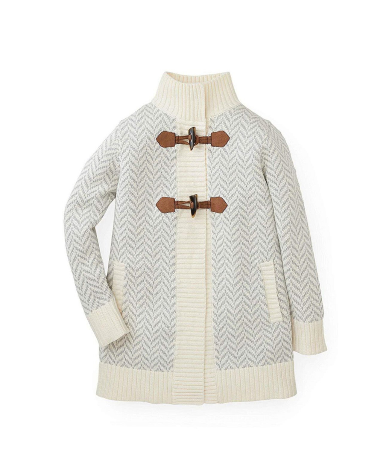 Кардиган-свитер на пуговицах для девочек, младенец Hope & Henry