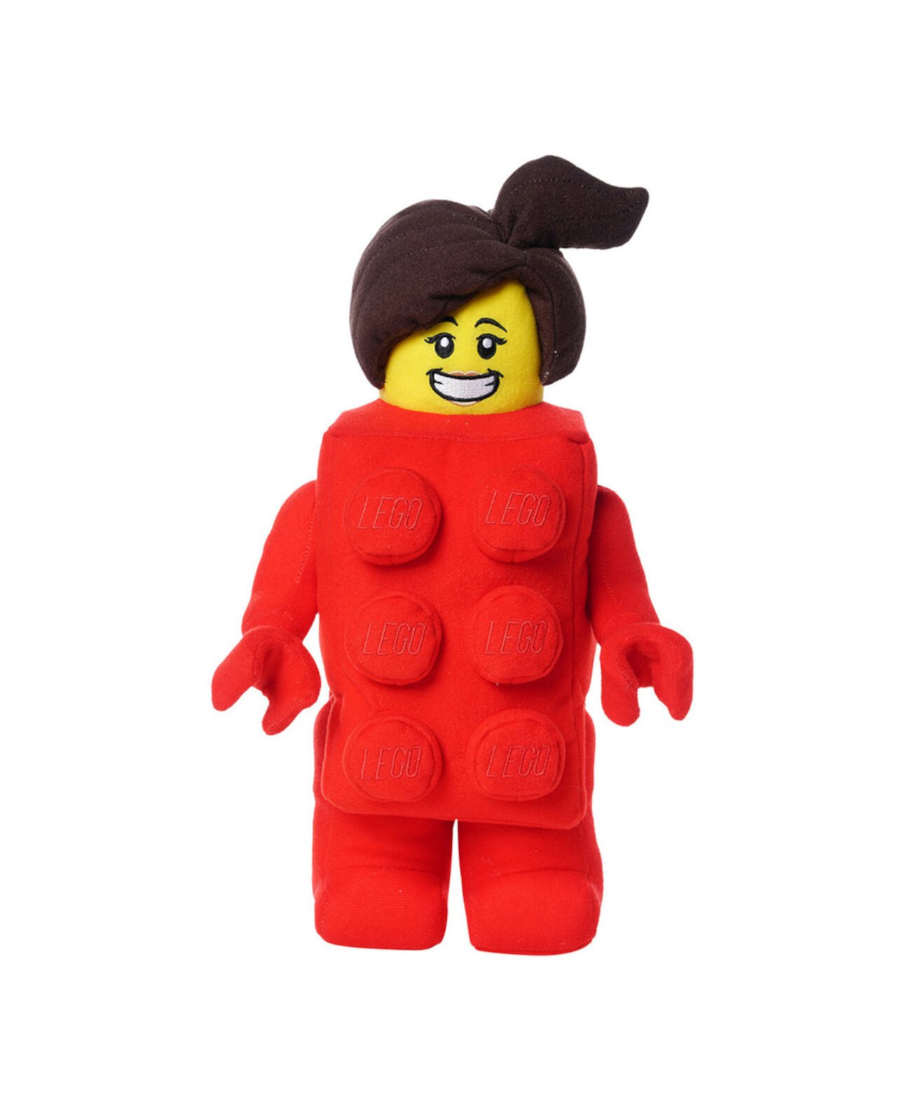 Минифигурка LEGO Brick Suit Girl 13 дюймов, плюшевый персонаж Manhattan Toy