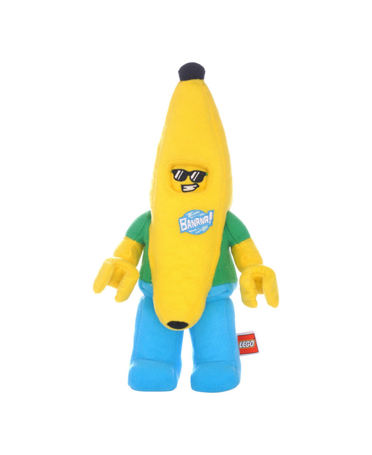 Минифигурка LEGO Banana Guy 9-дюймовый плюшевый персонаж Manhattan Toy