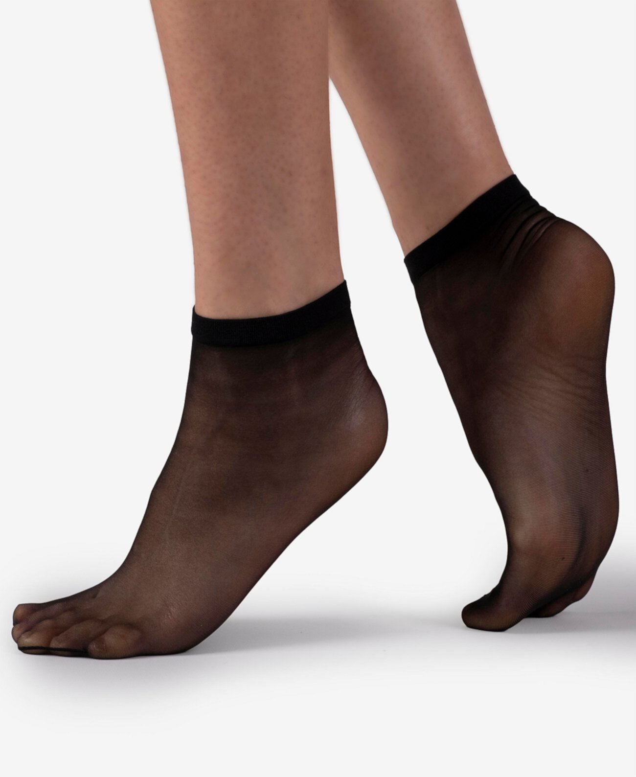 Прозрачные матовые шелковые носки итальянского производства Lechery