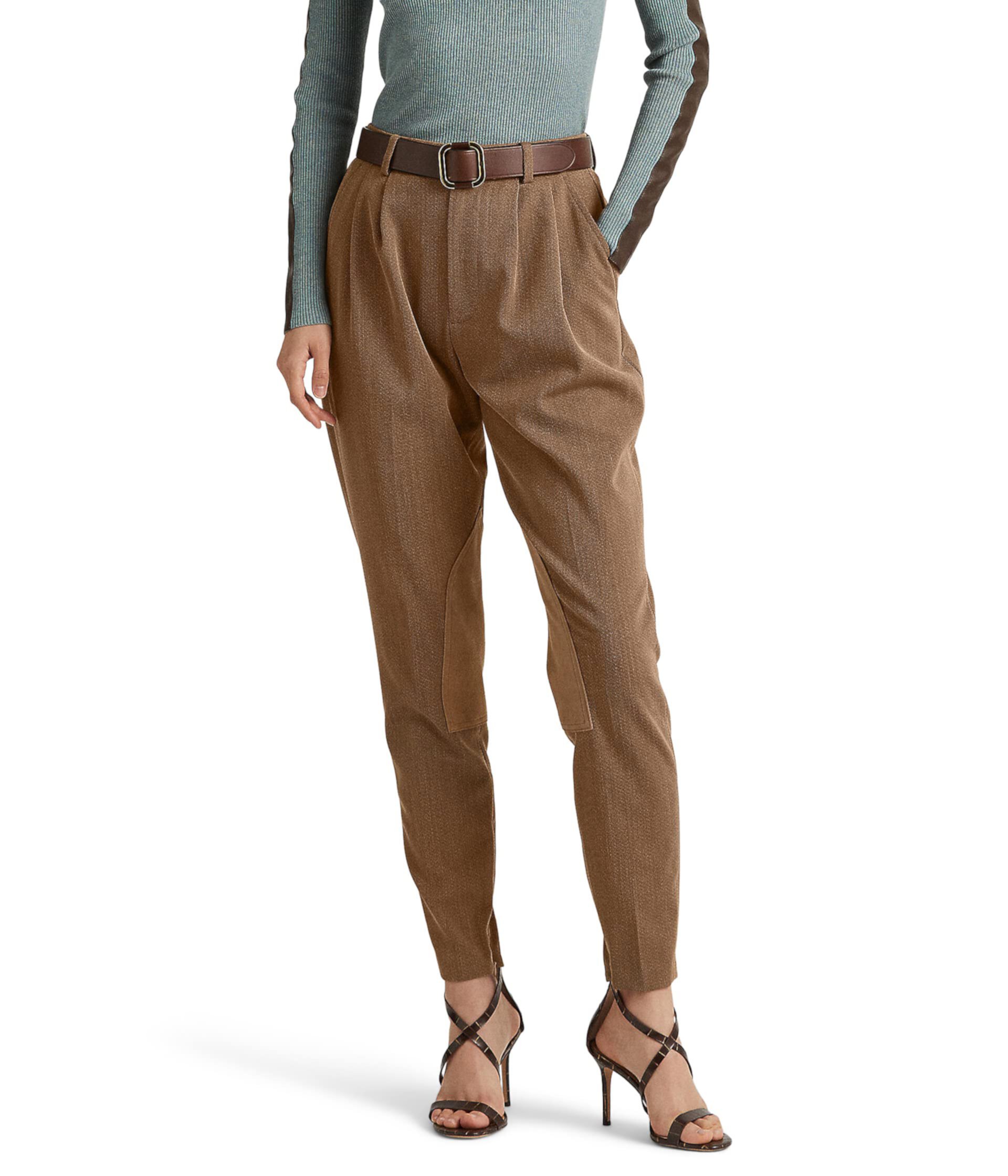 Pleated Bi-Stretch Jodhpur Pant LAUREN Ralph Lauren