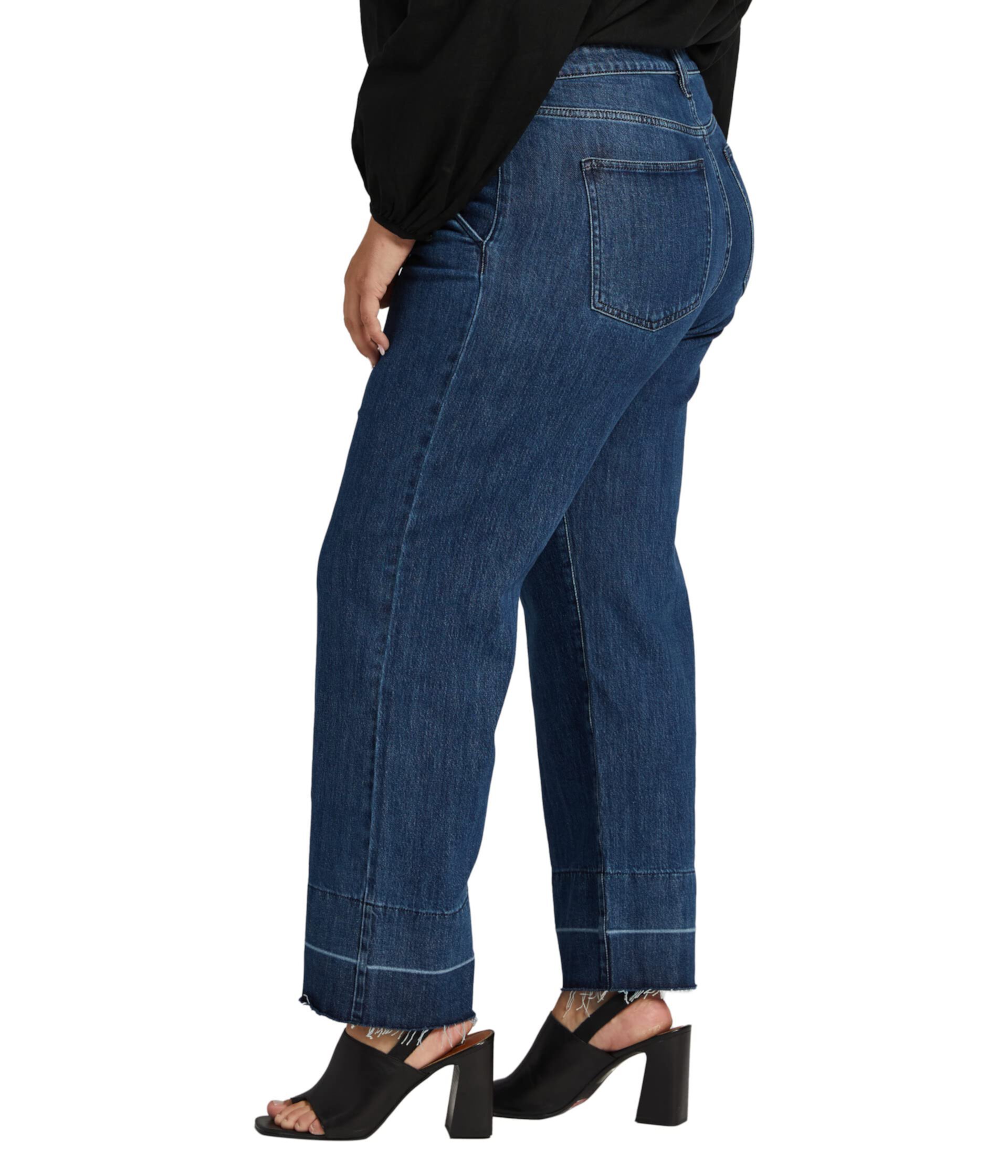 Широкие джинсы со средней посадкой Sophia больших размеров Jag Jeans