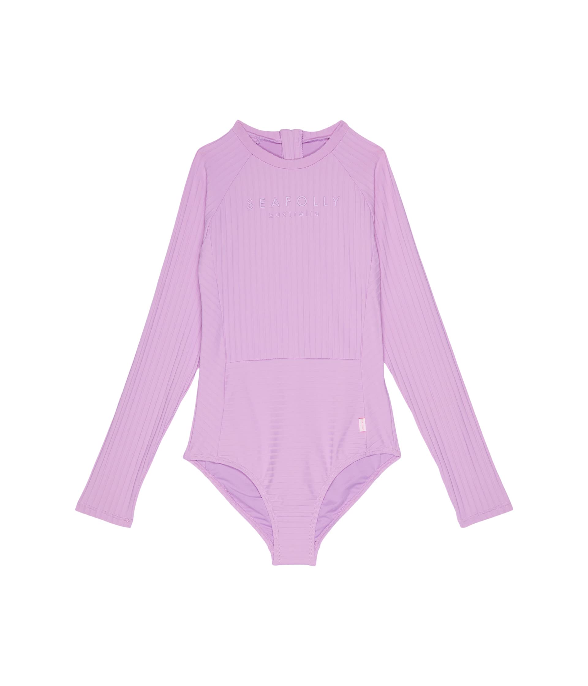 Детский купальник для больших детей Seafolly Kids Summer Essentials с защитой UPF 50+ и стильными панелями Seafolly Kids