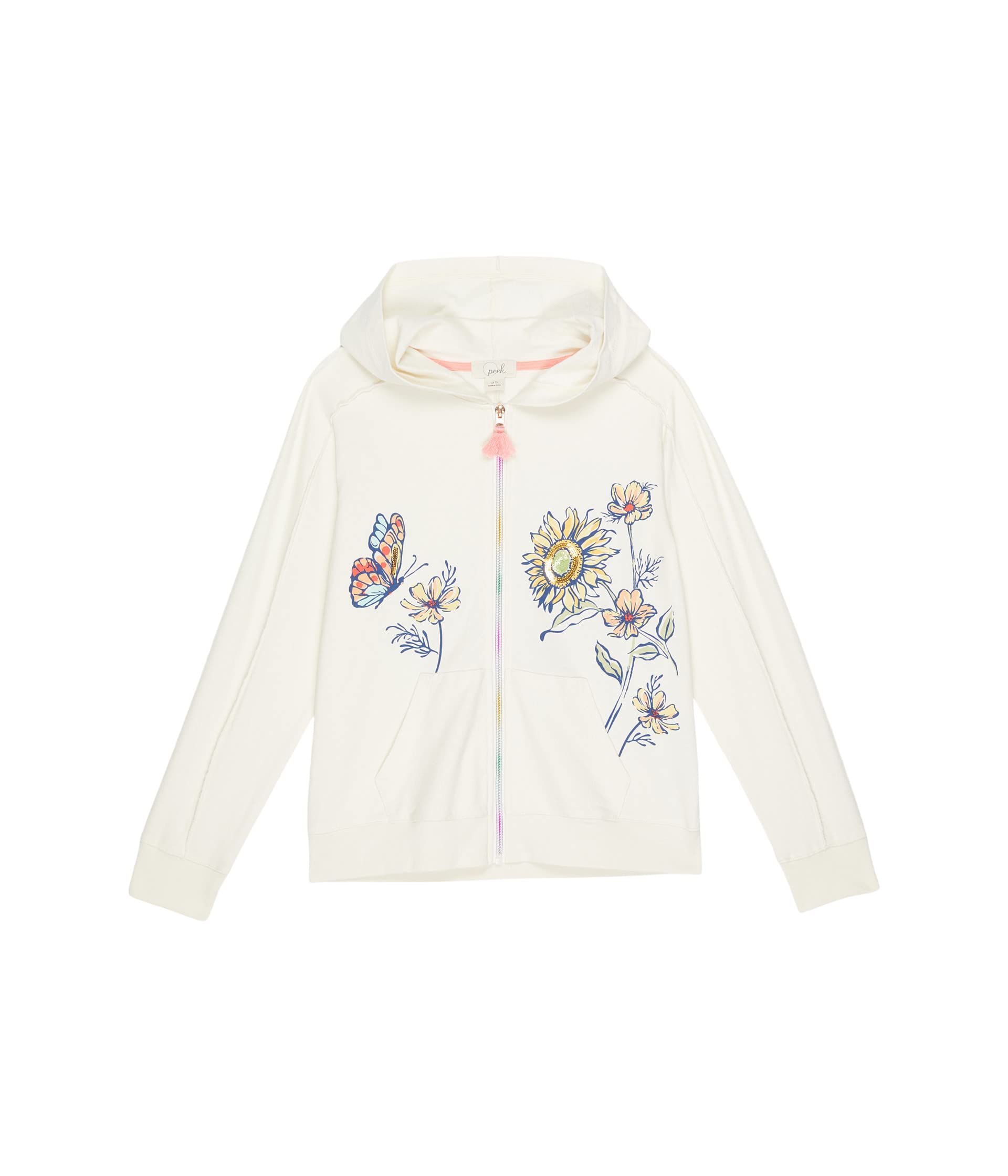 Autumn Botanical Hoodie (Toddler/Little Kids/Big Kids) Peek