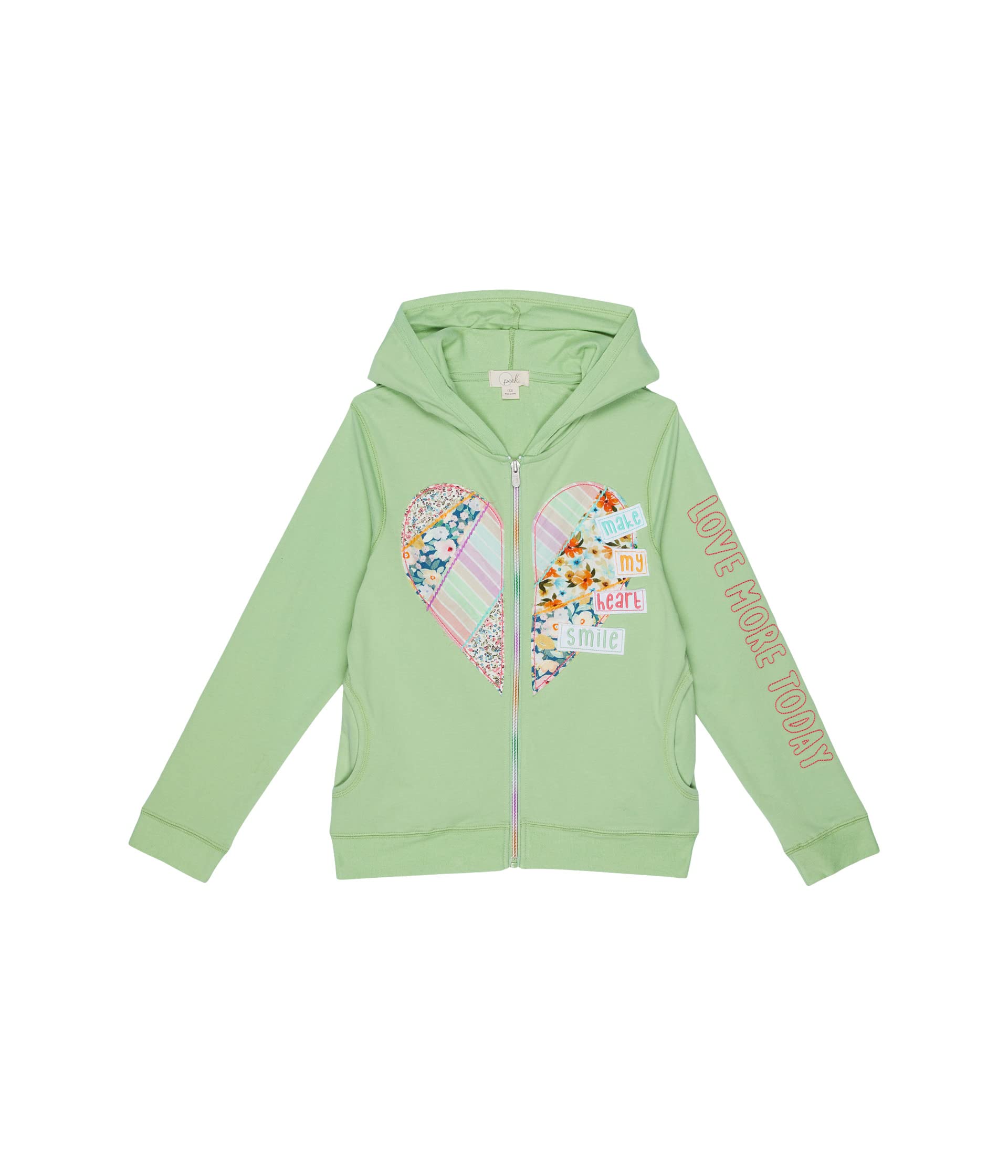 Love Hoodie Jacket (Toddler/Little Kids/Big Kids) Peek