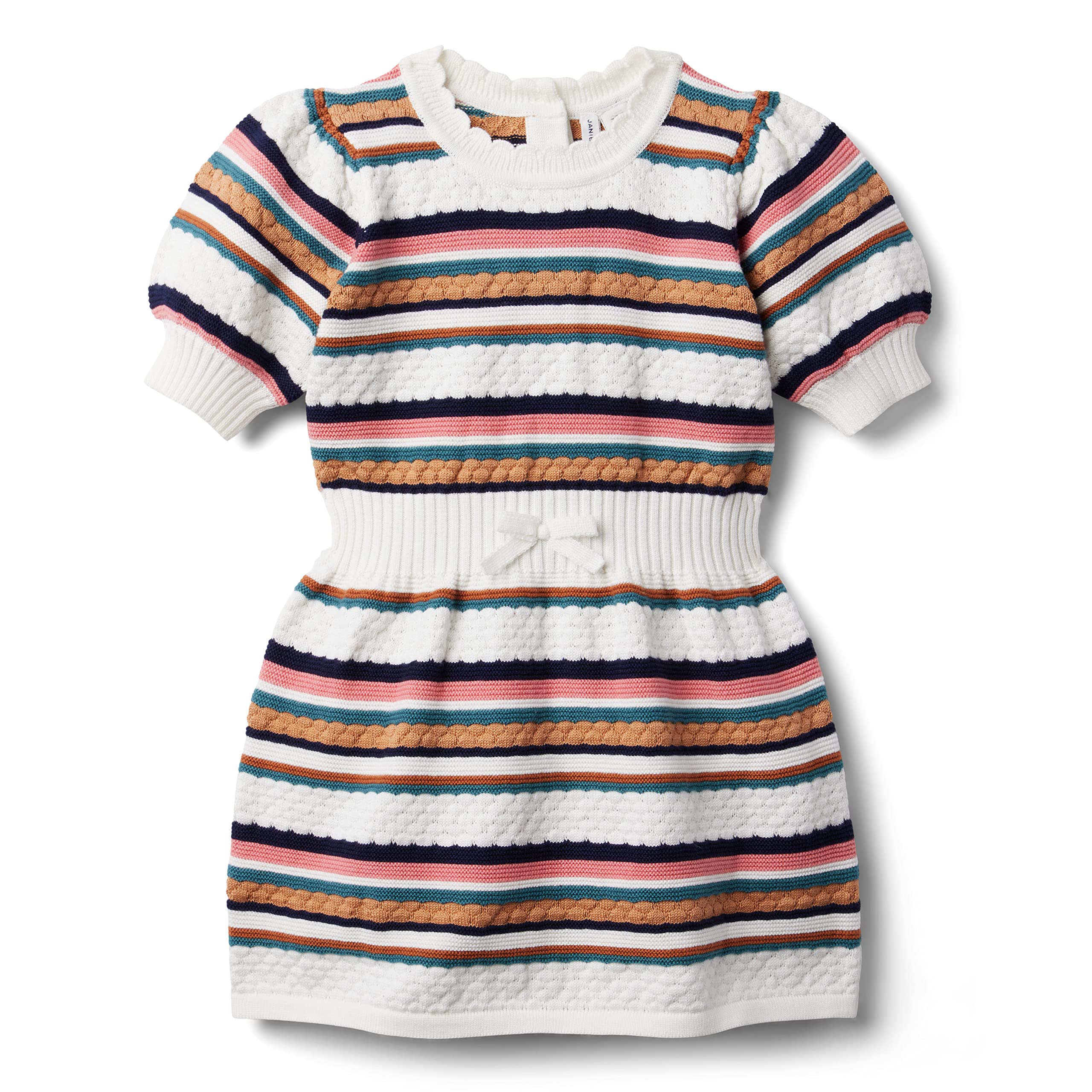 Полосатое платье-свитер (для малышей/маленьких детей/больших детей) Janie and Jack