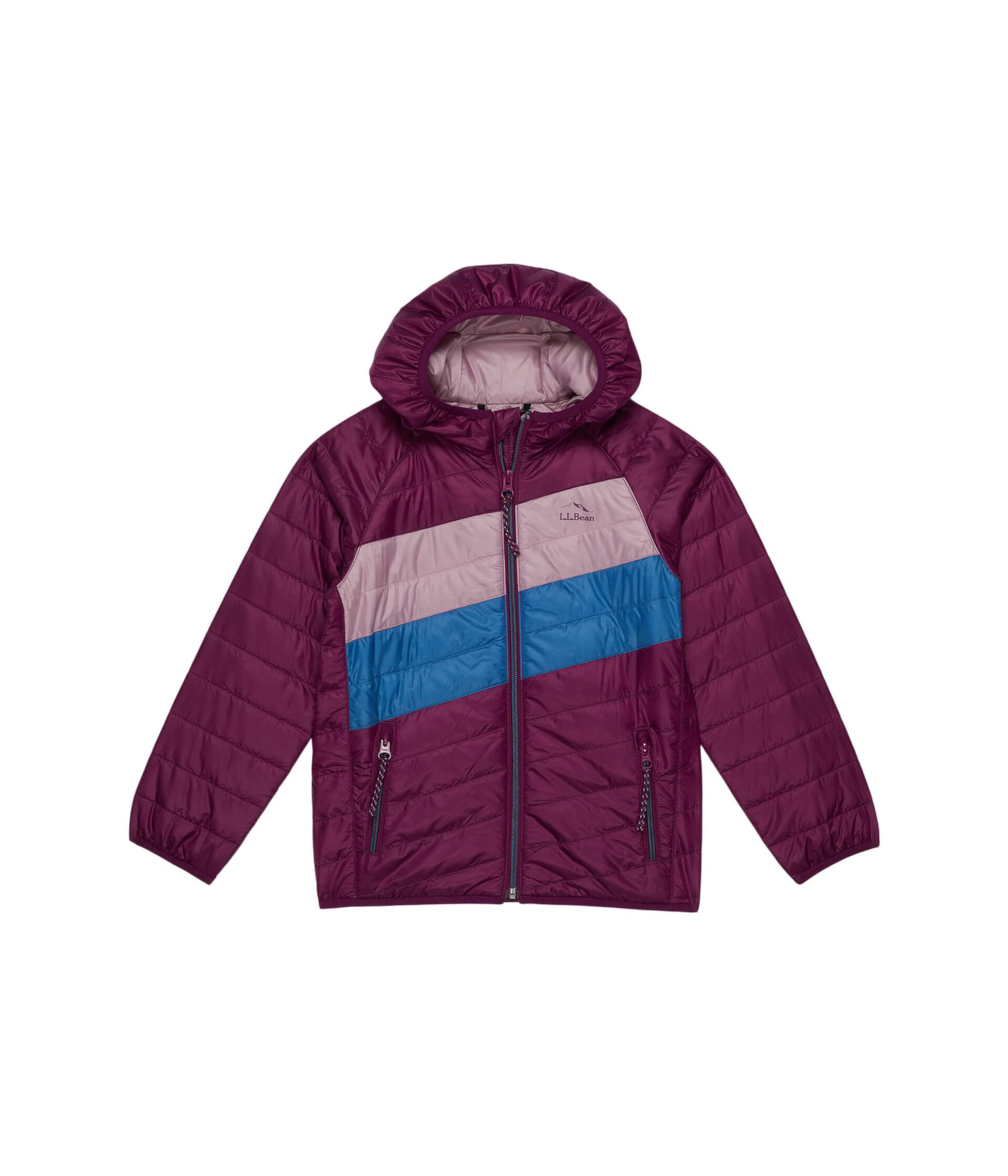 Куртка в стиле колор-блок с капюшоном Primaloft Packaway (для маленьких детей) L.L.Bean