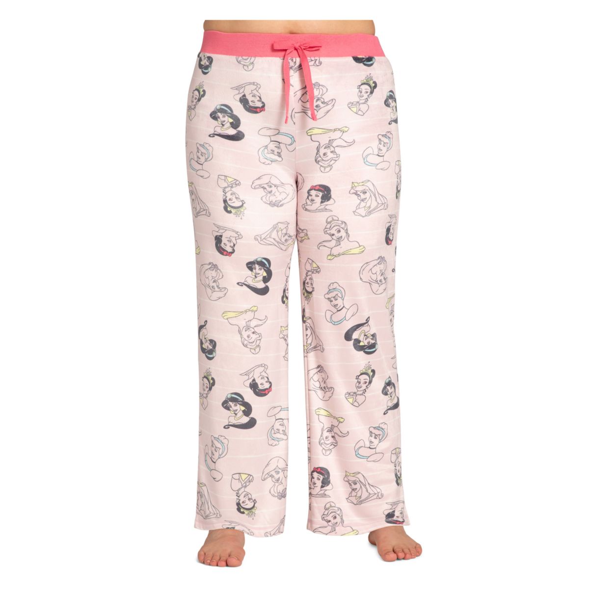 Plus Size Disney's Disney Princess Fleece Pajama Pants Licensed Character